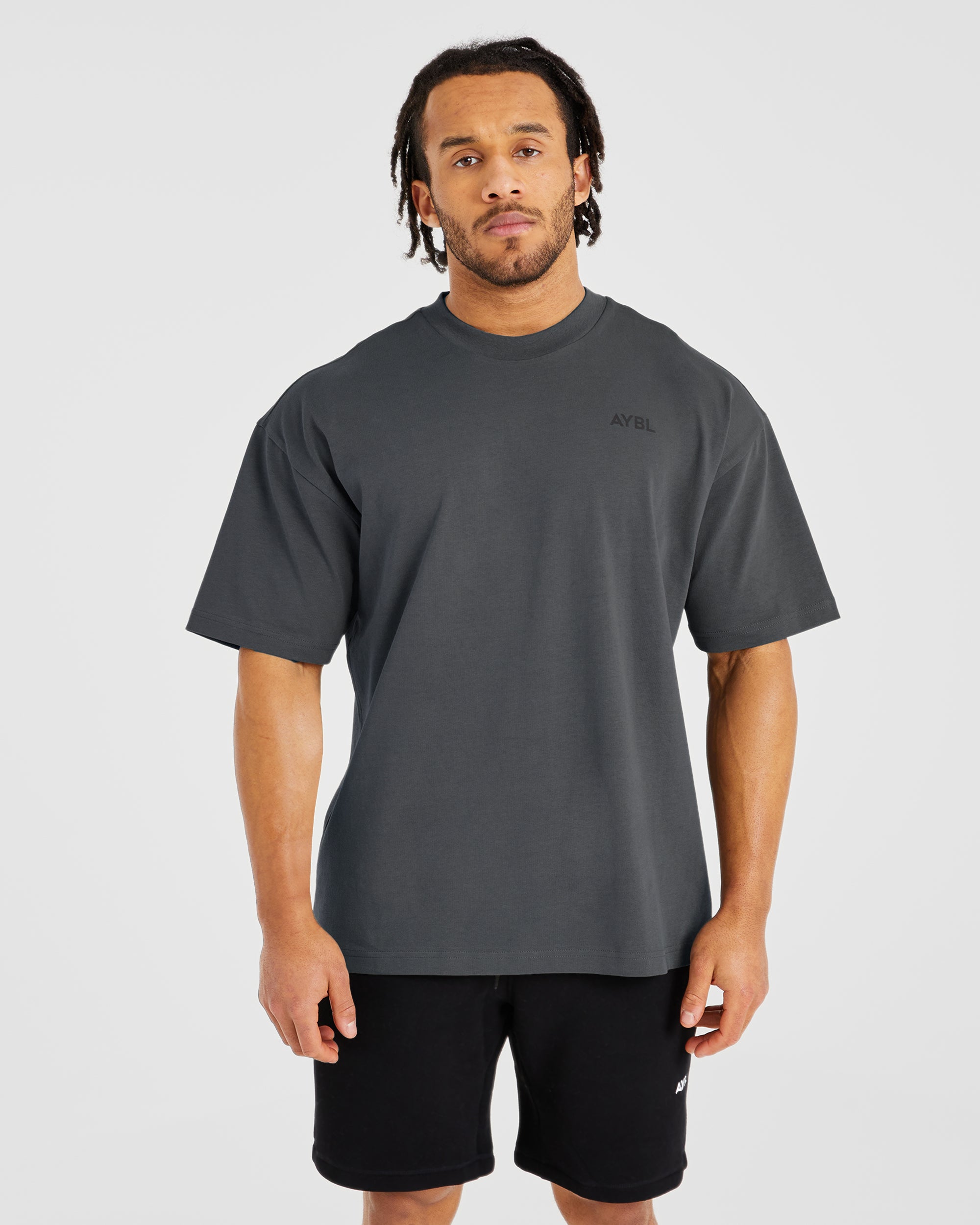 T-shirt Oversized Essenziale - Grigio