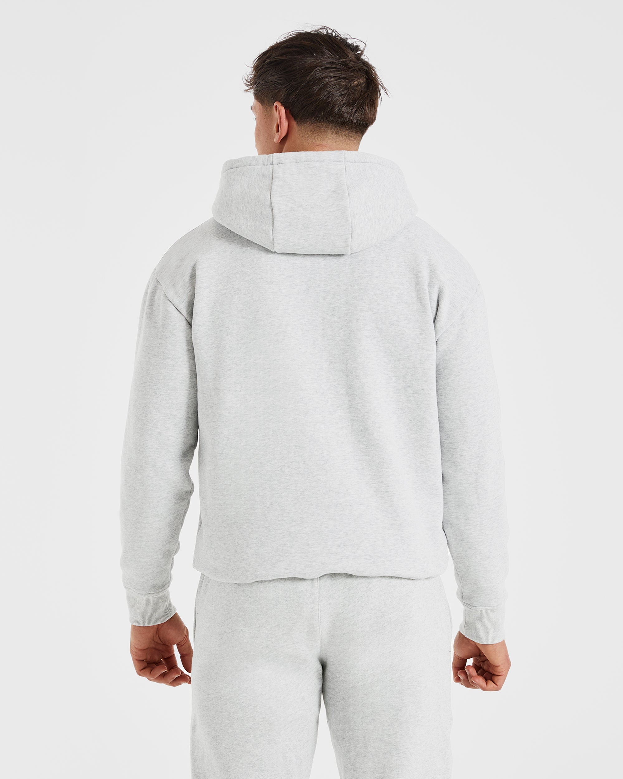 Essential Hoodie - Grigio Marl