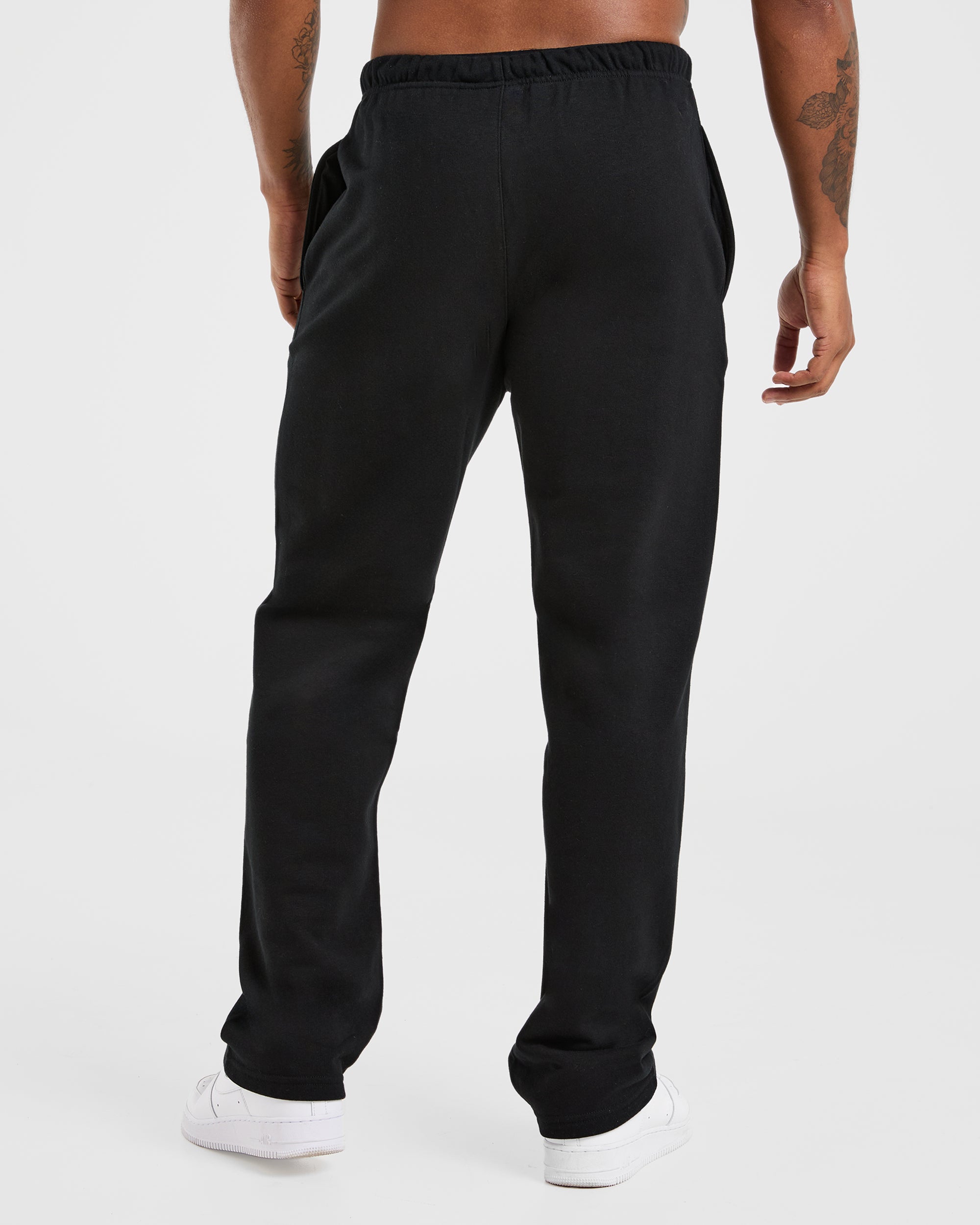 Pantaloncini Larghi a Gamba Dritta Craft - Nero