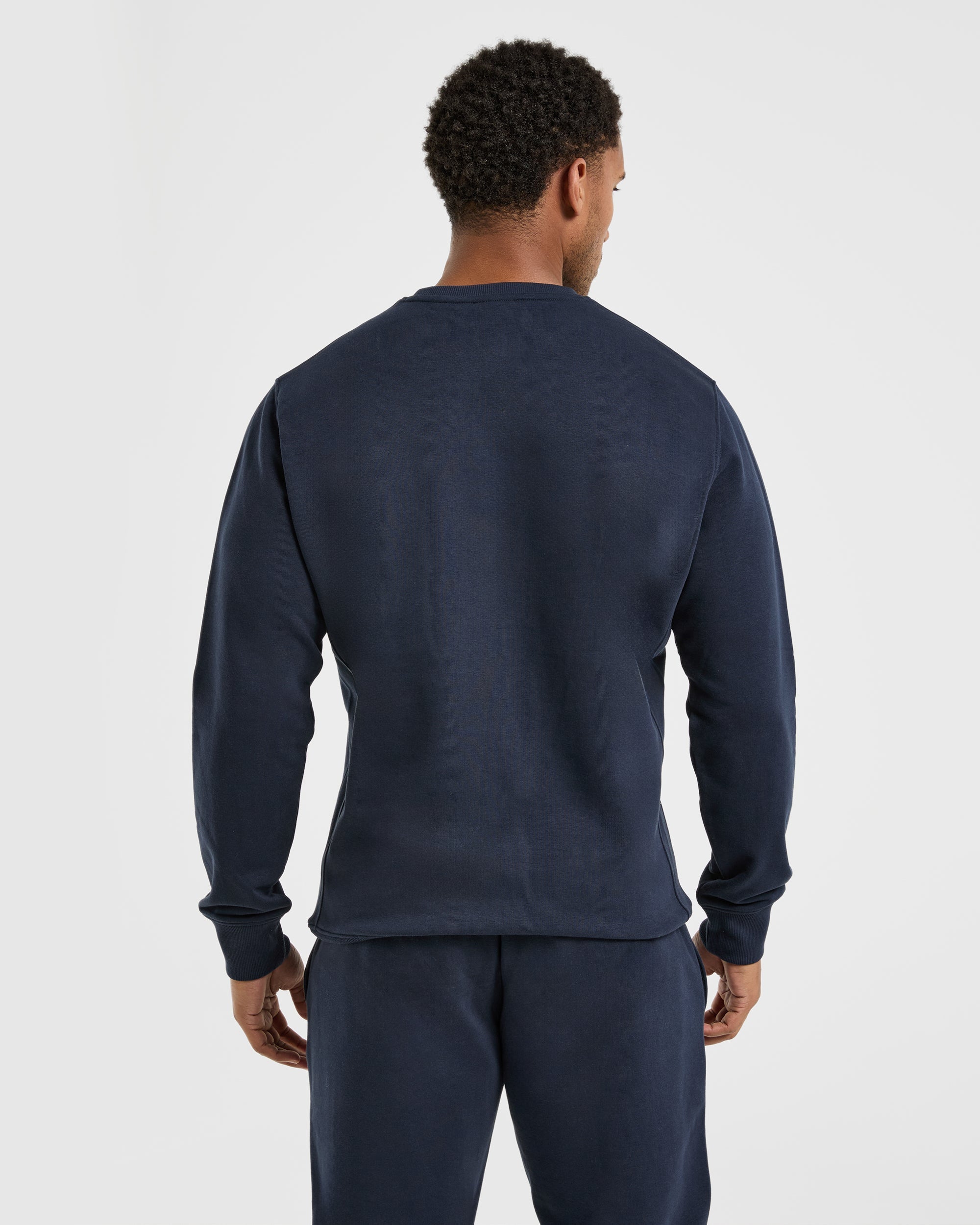 Pullover Leggero Essenziale - Blu Navy
