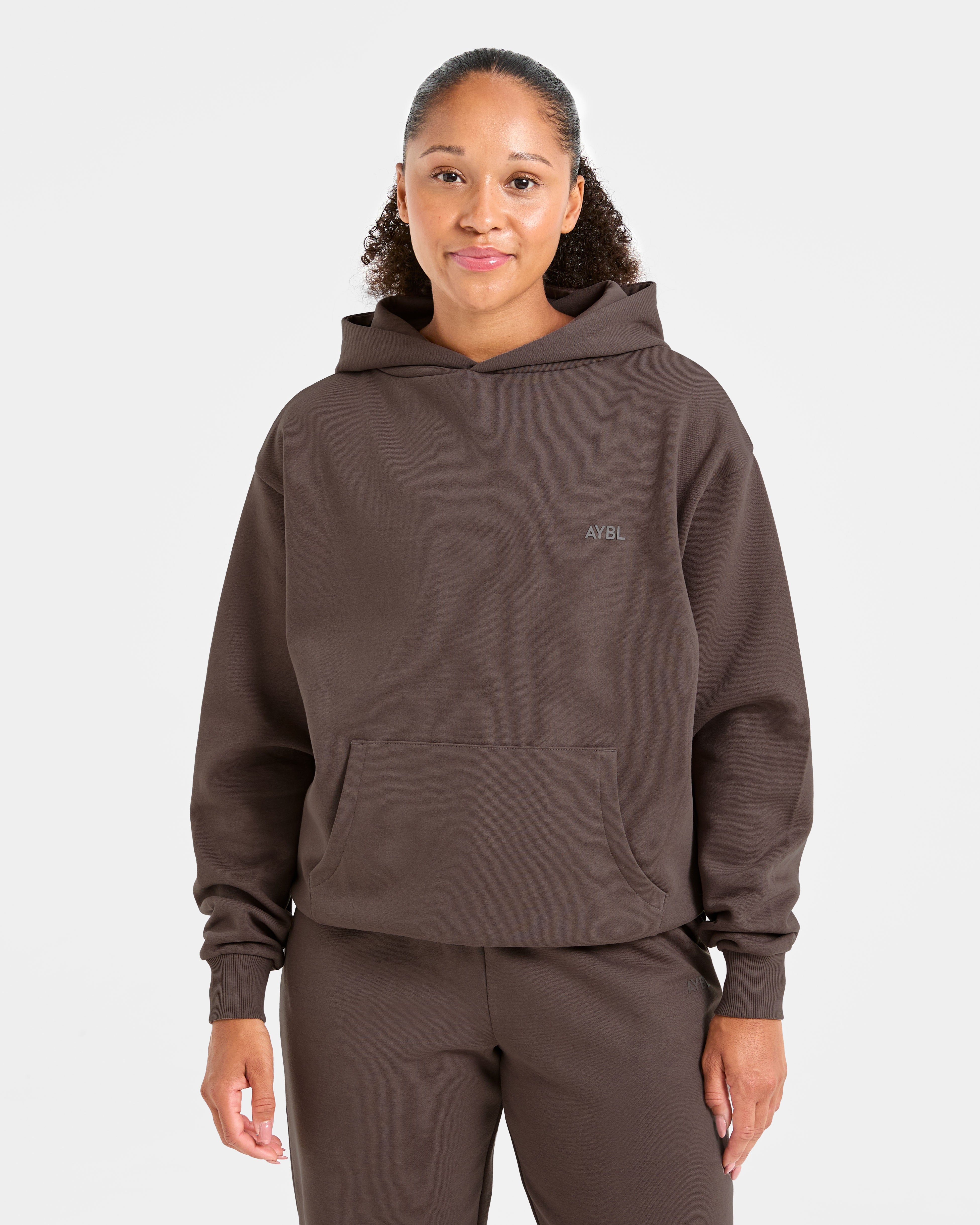 Felpe Oversized Lifestyle - Marrone Umber