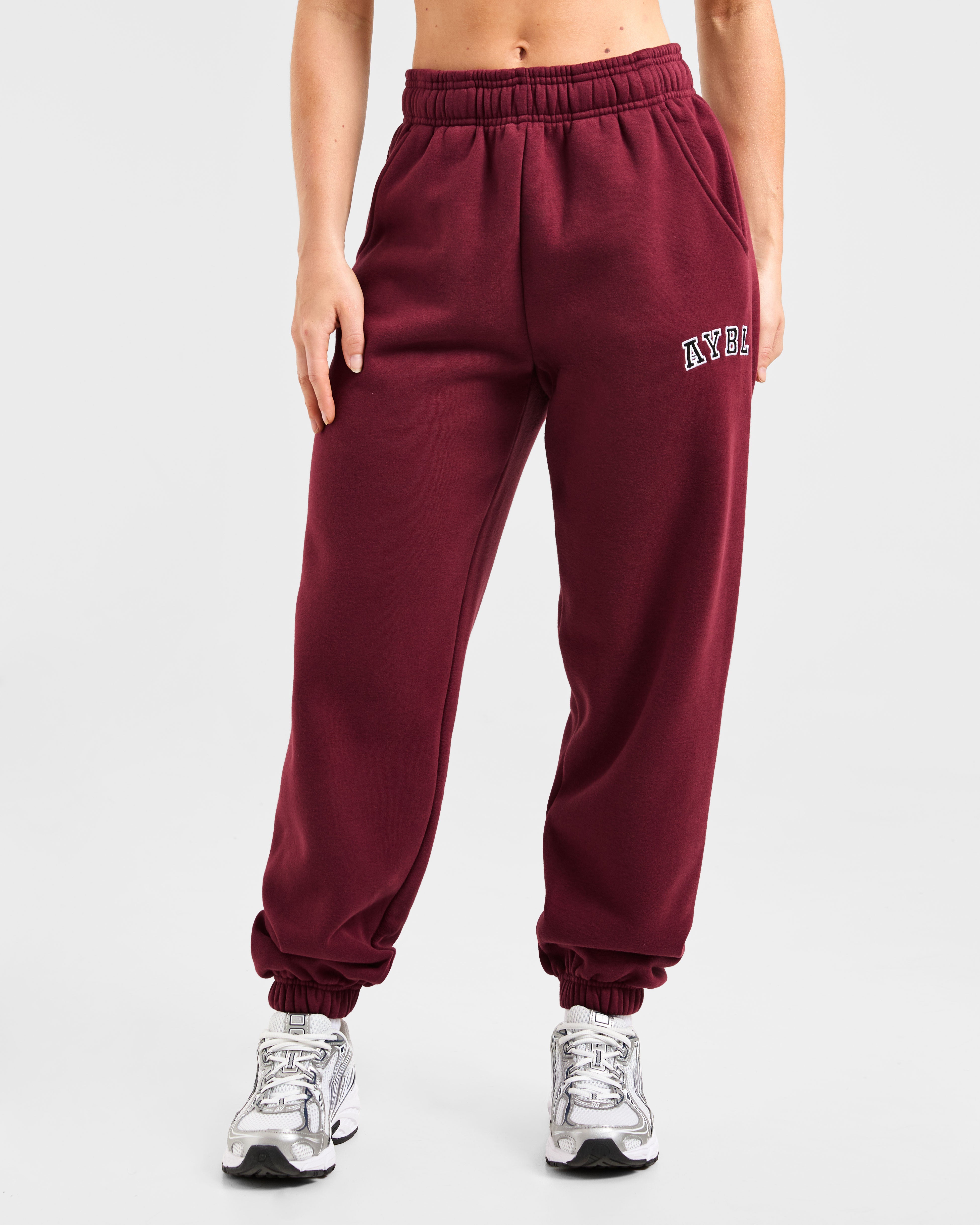 Pantaloncini Larghi Varsity 2.0 - Rosso Vino
