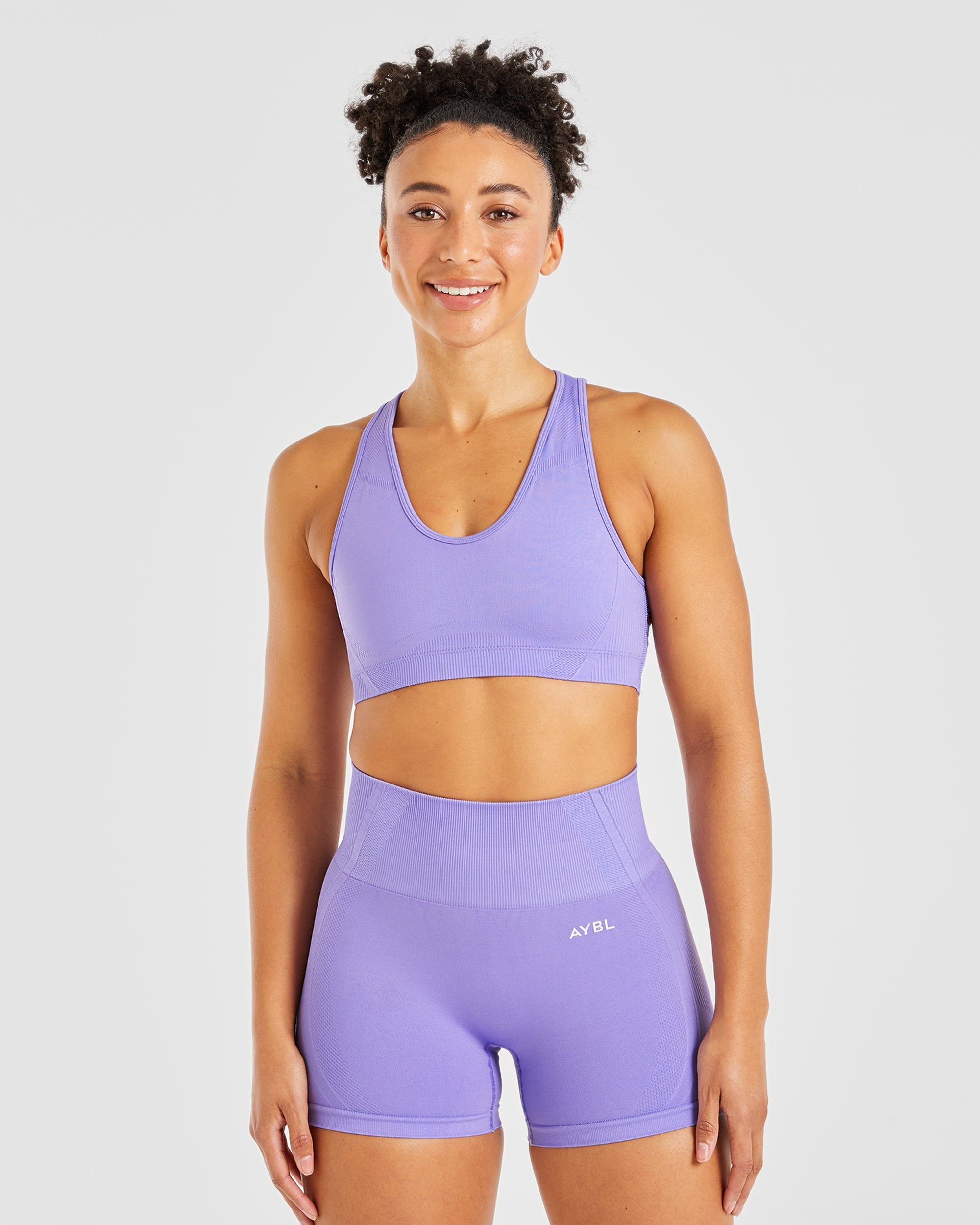 Balance V3 Sports Bra Senza Cuciture - Viola Lavanda