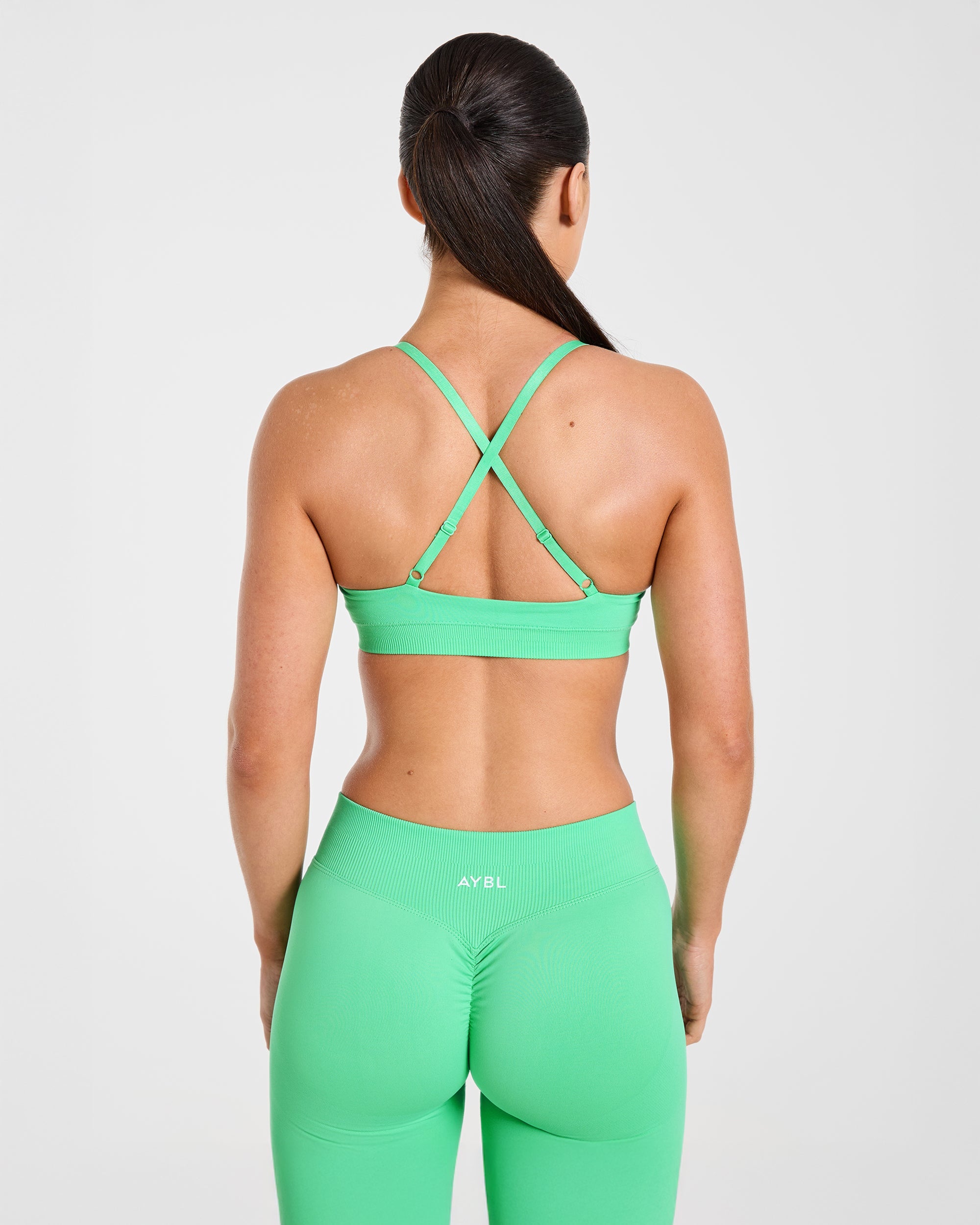 Sports Bra Senza Cuciture Enhance - Verde Mint