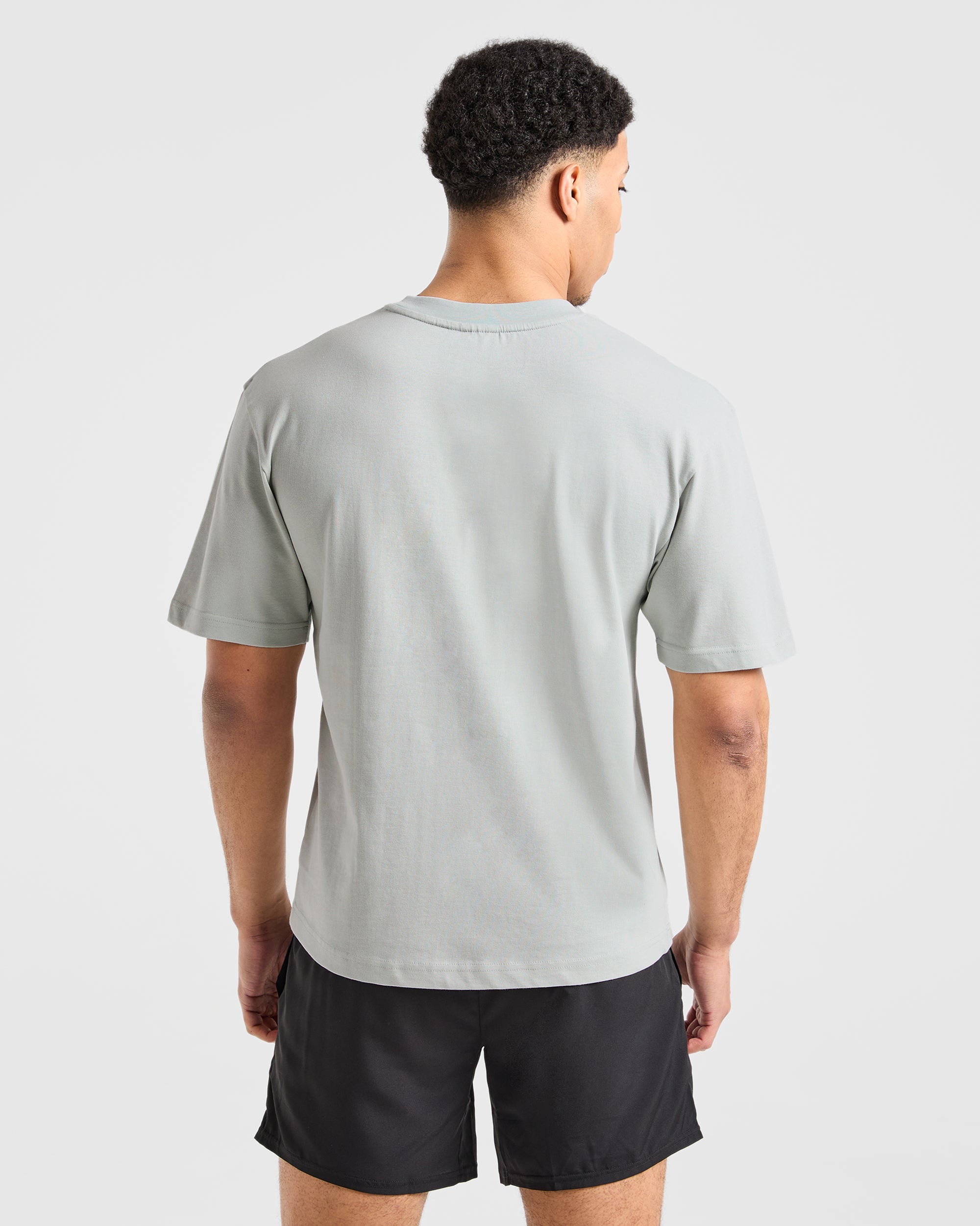T-Shirt Classico - Grigio Ghiaccio