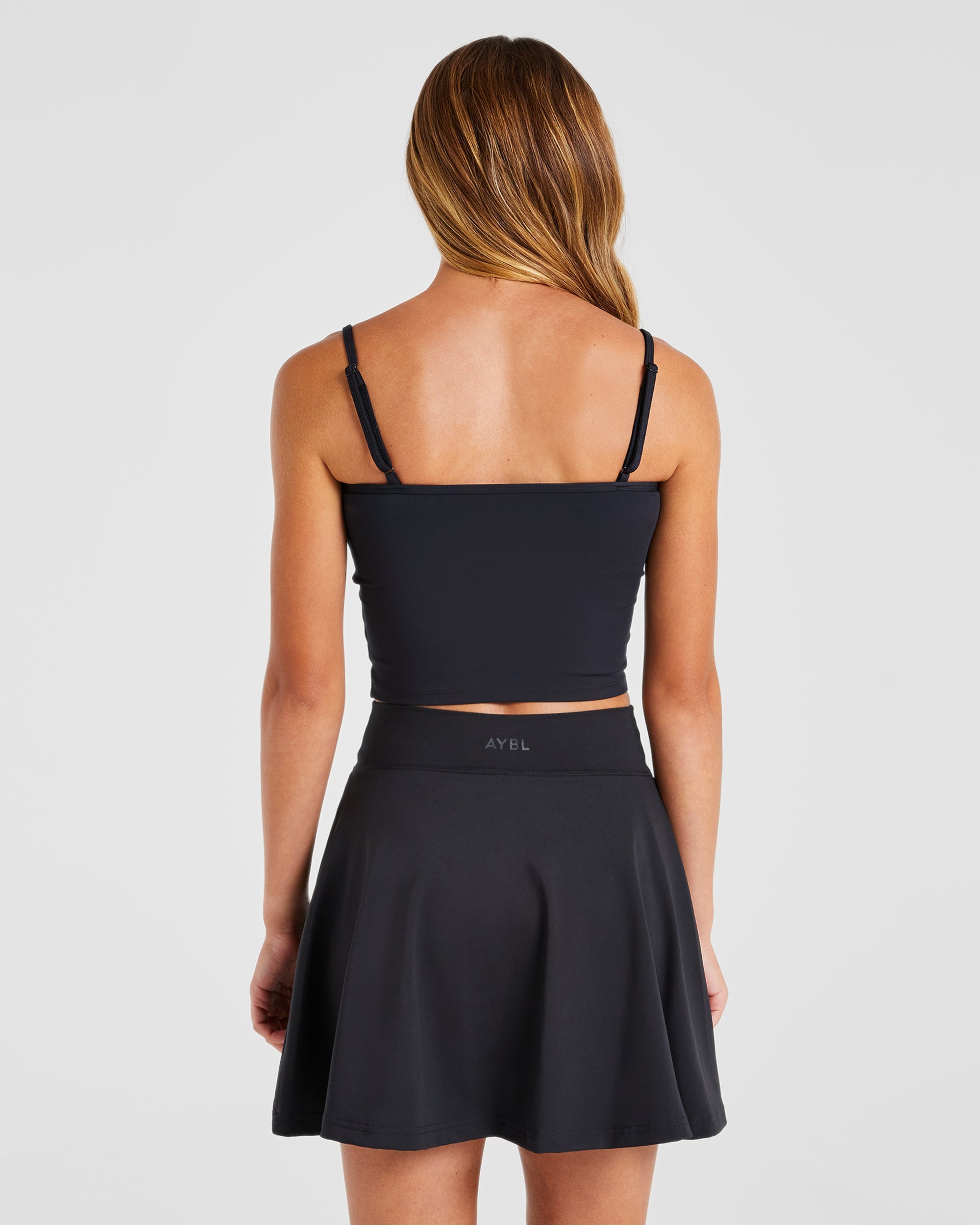 Essential Crop Vest - Nero