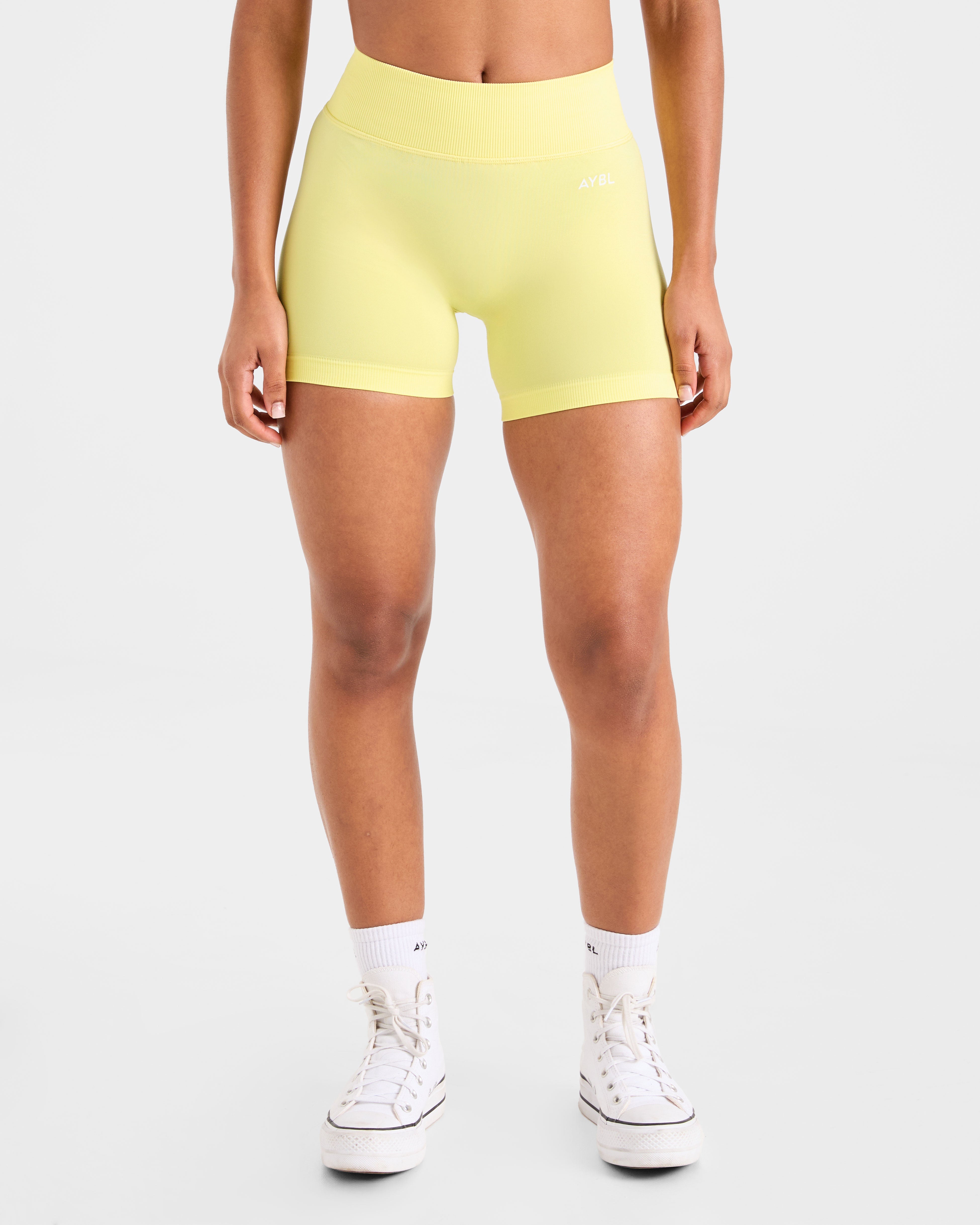Adapt Seamless Shorts | 4,5" - Giallo Primavera