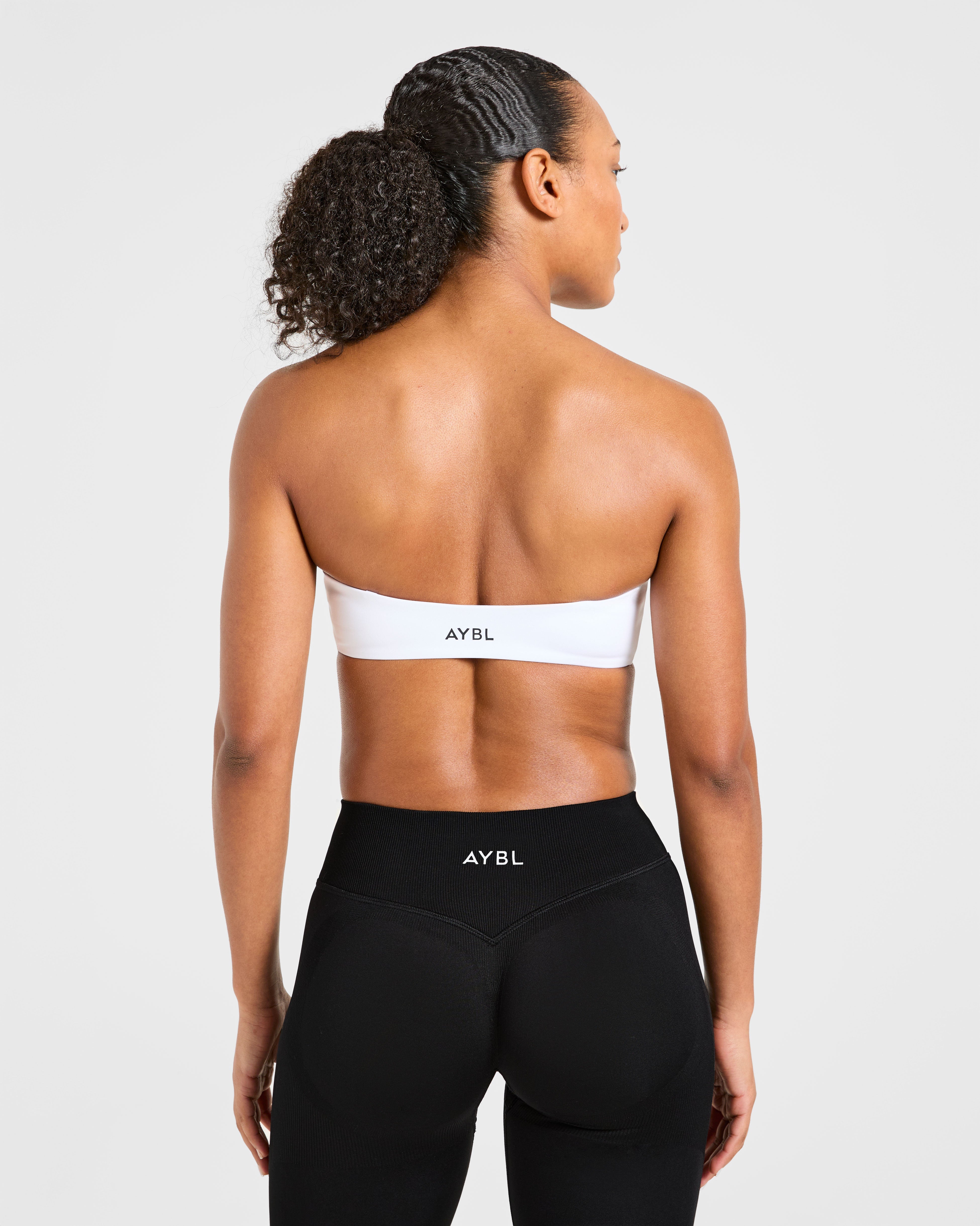 Sports Bra Bandeau Essenziale - Bianco
