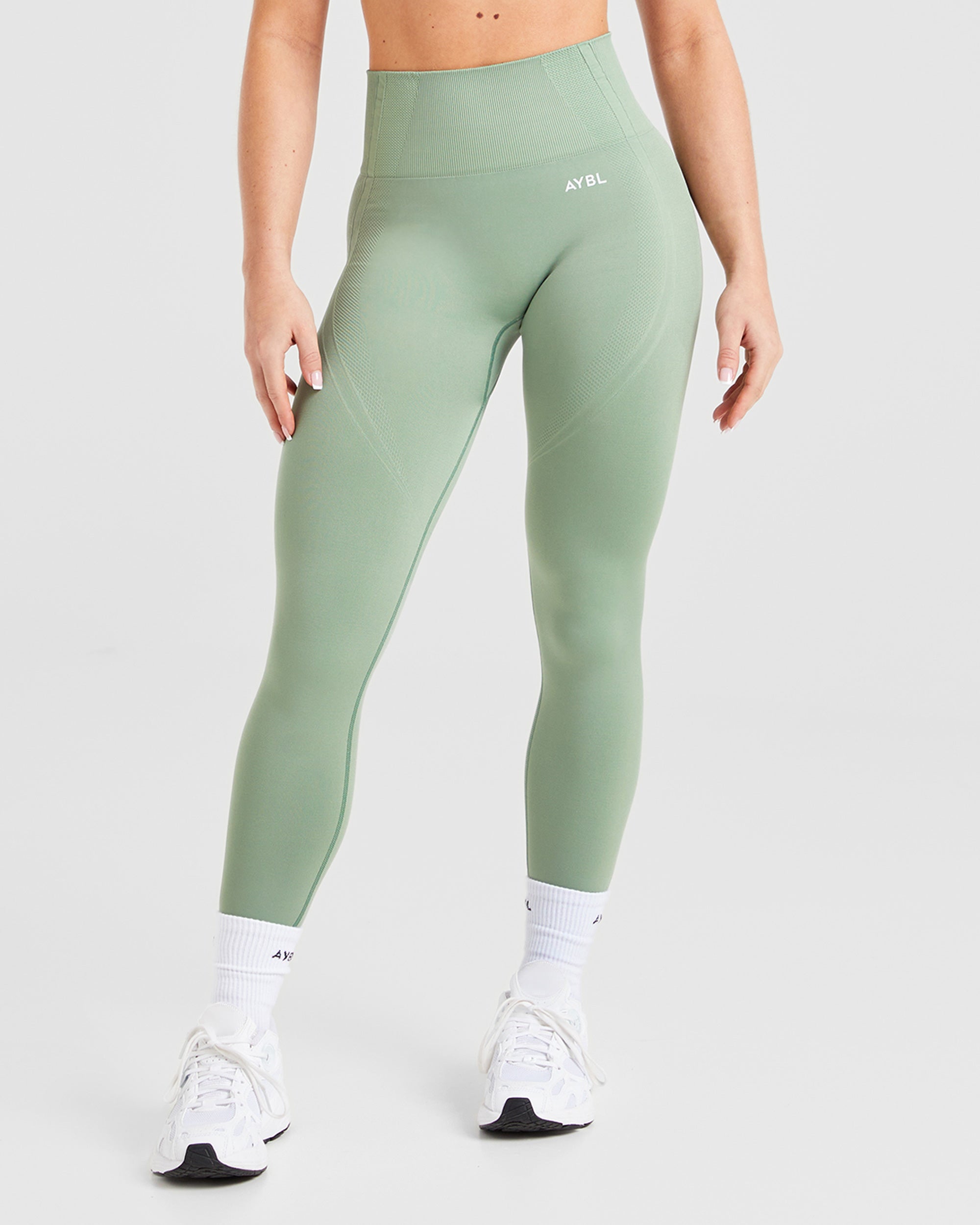 Leggings senza cuciture Balance V3 - Verde Bosco