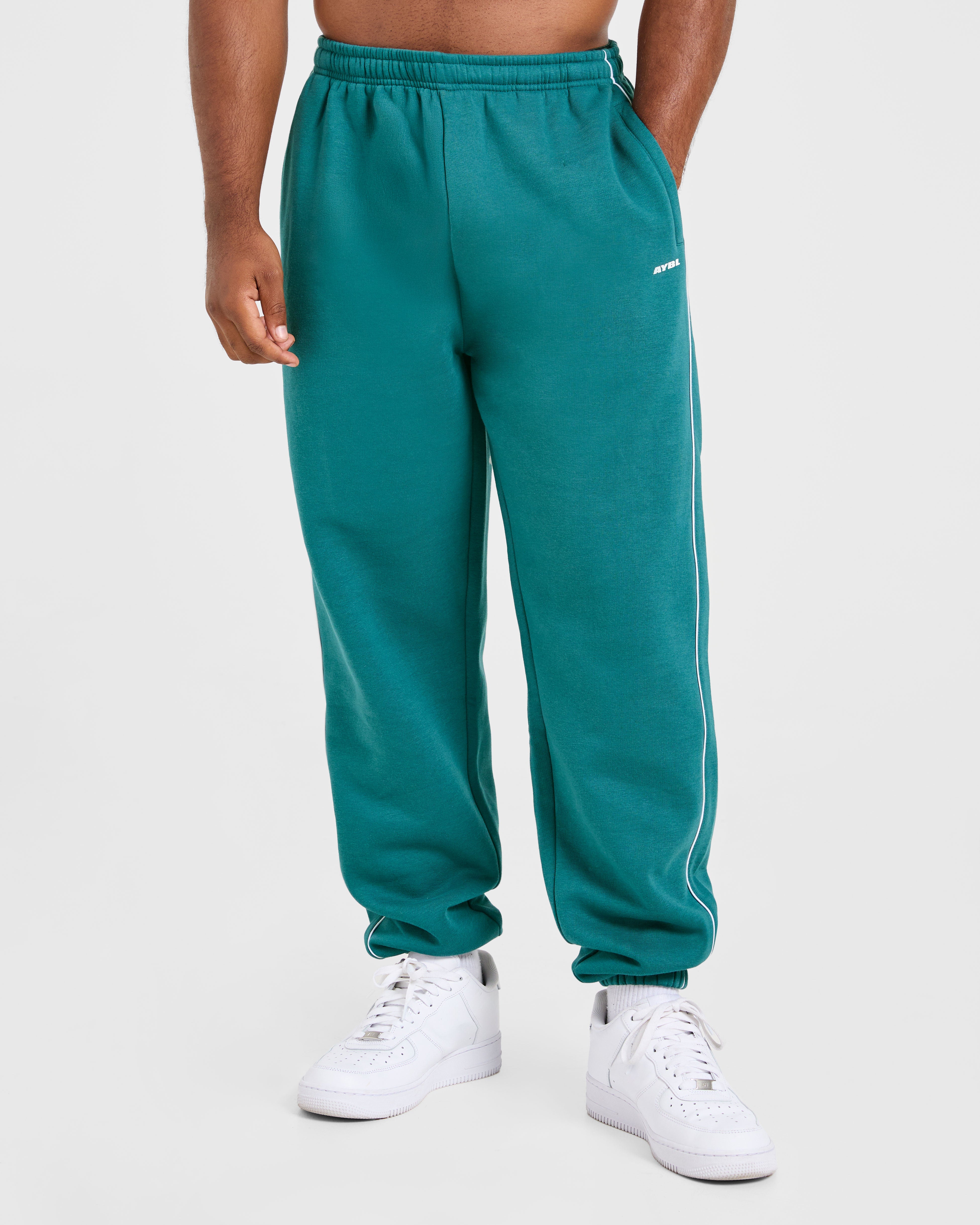 Pantaloni Jogger Oversized Restore - Verde Acquamarina