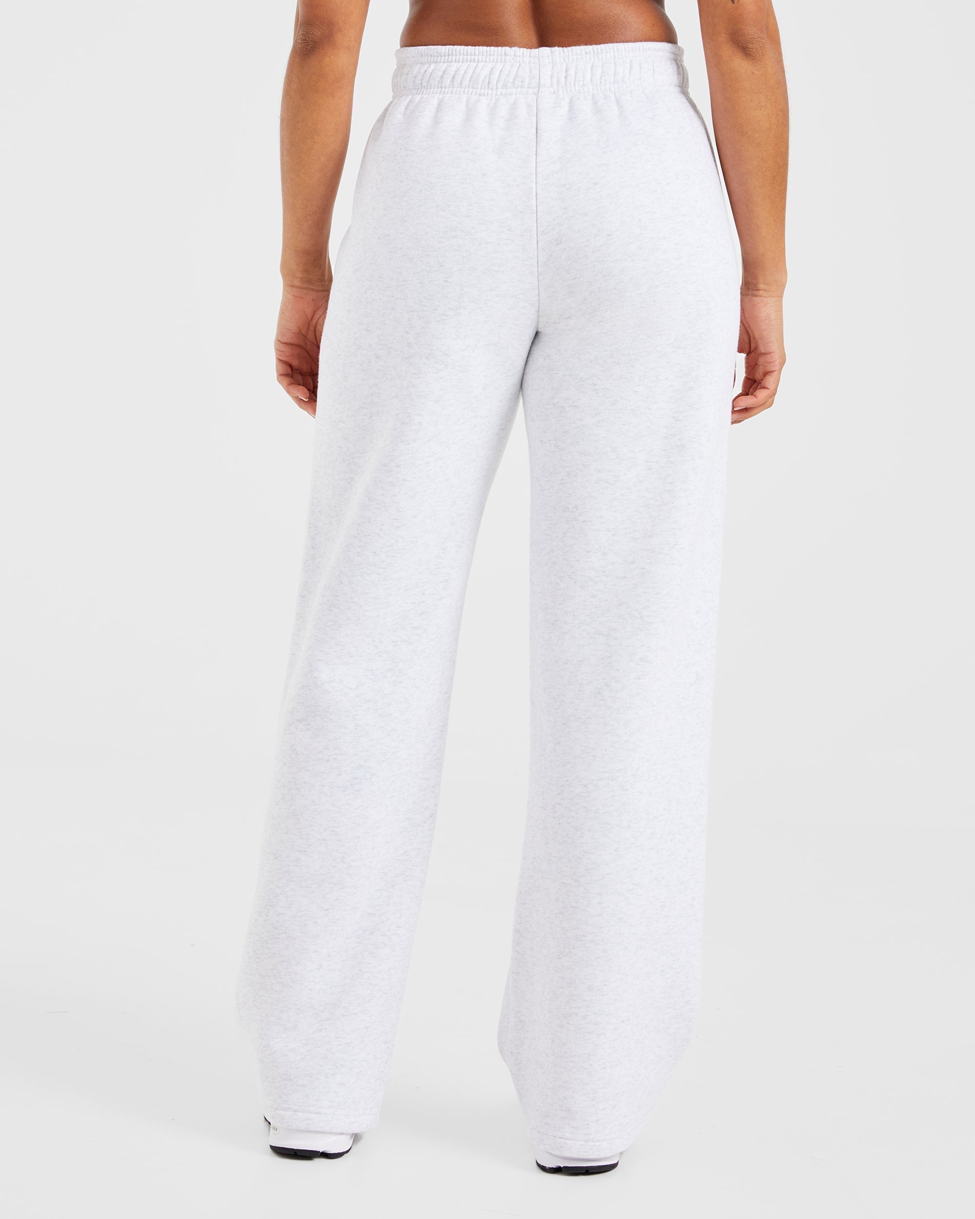 Pantaloni da Jogging a Gamba Dritta per Atletica - Grigio Antracite/Blu Navy