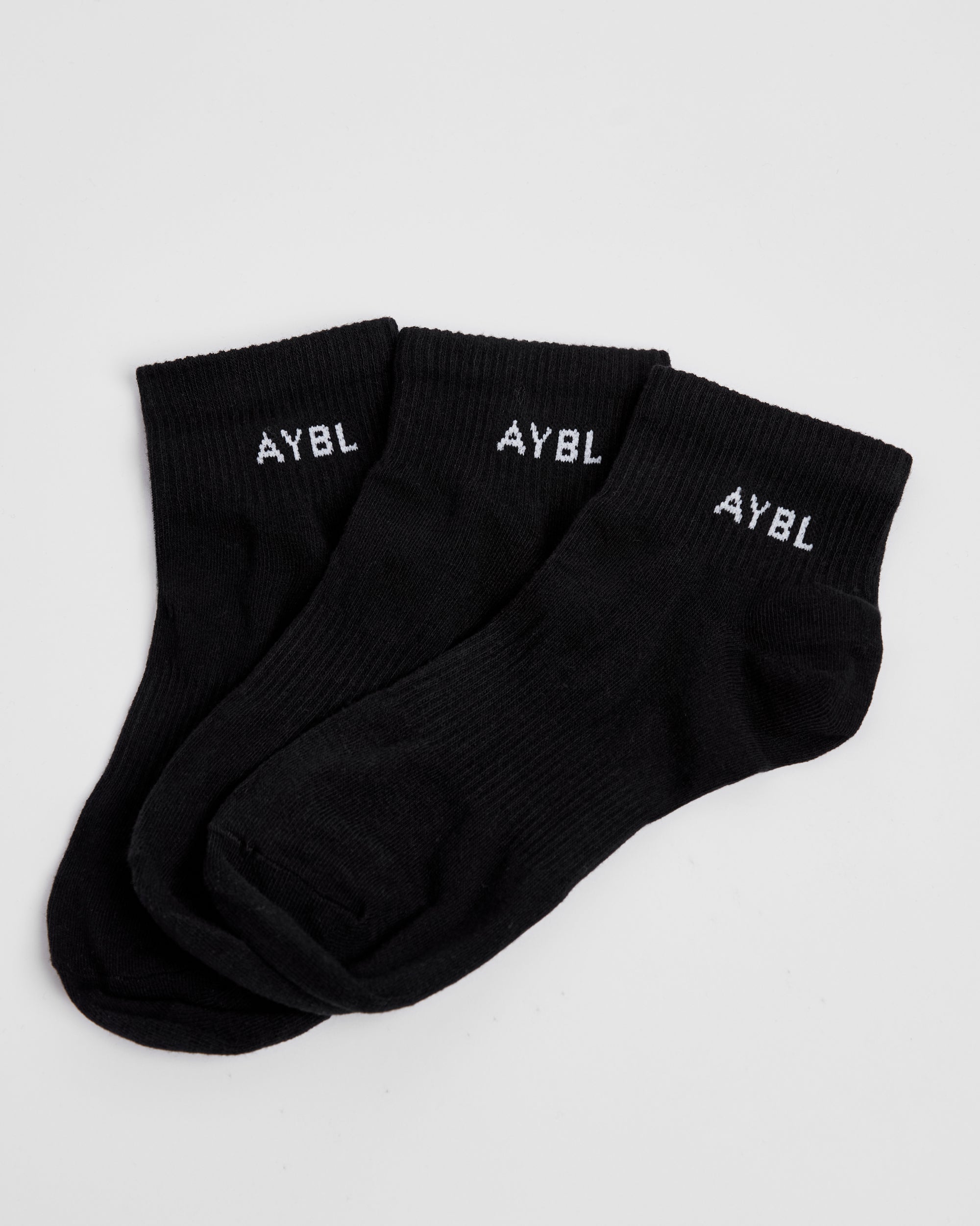 Calze Ankle Everyday (3 Pezzi) - Nero