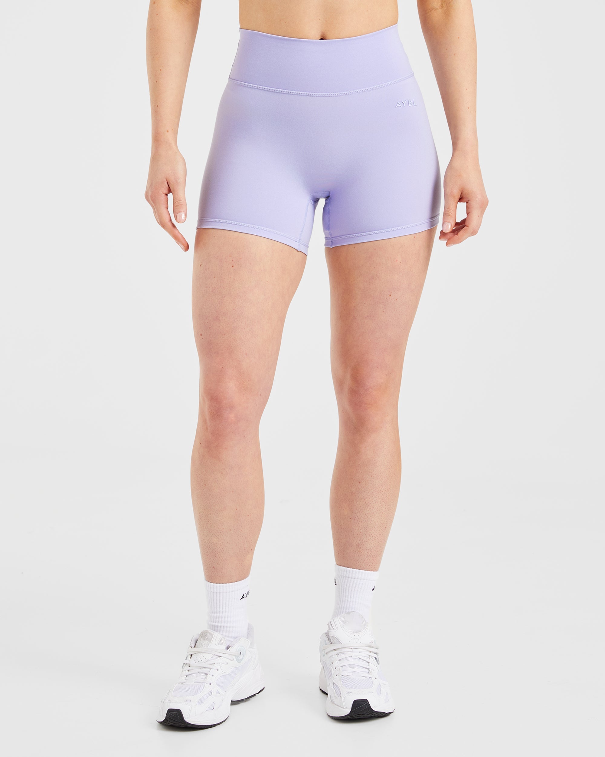 Shorts Base - Lavanda Tinta Pastello