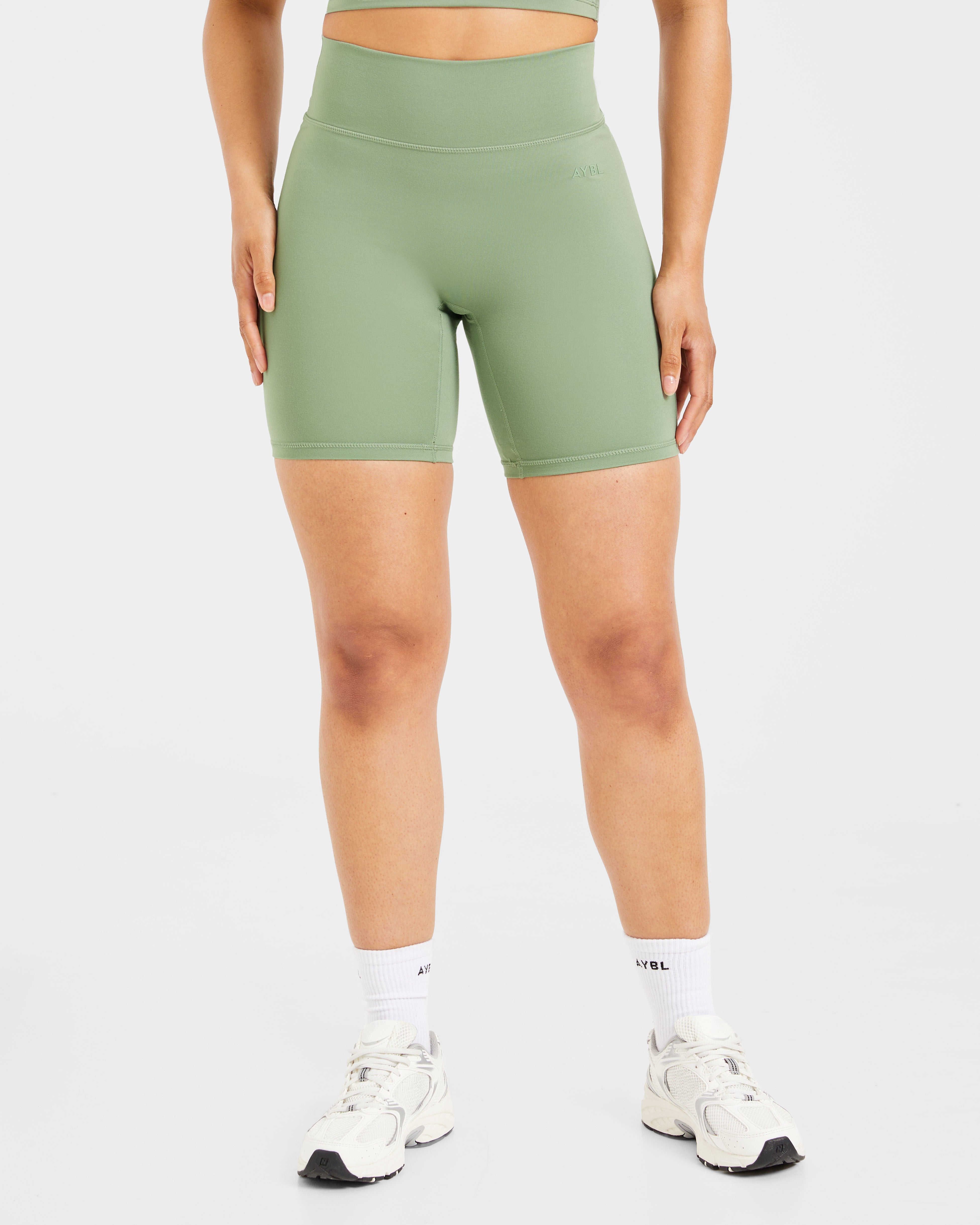 Shorts da Ciclismo Fondamentali - Verde Oliva