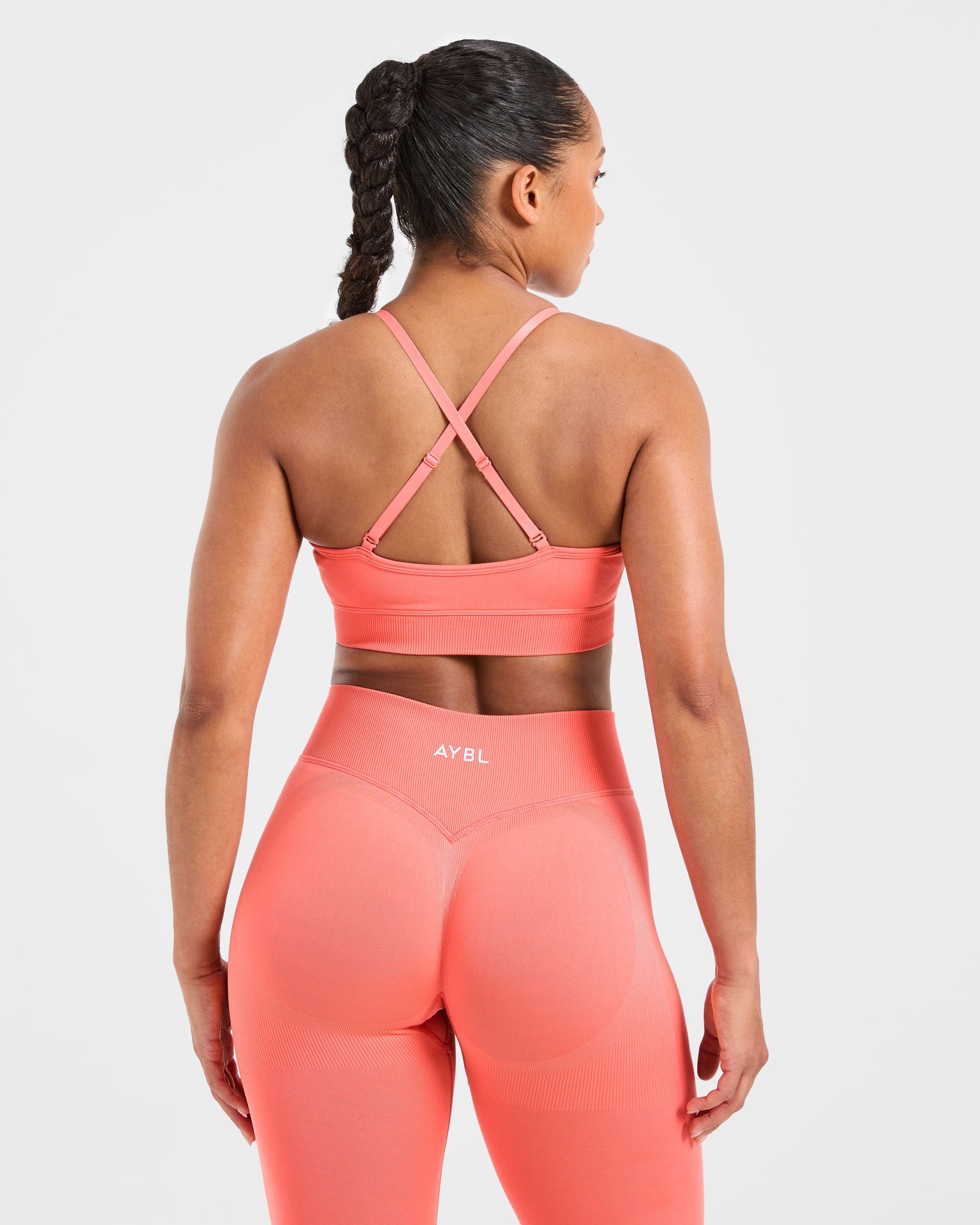 Adapt Sports Bra Senza Cuciture - Pesca Estivo