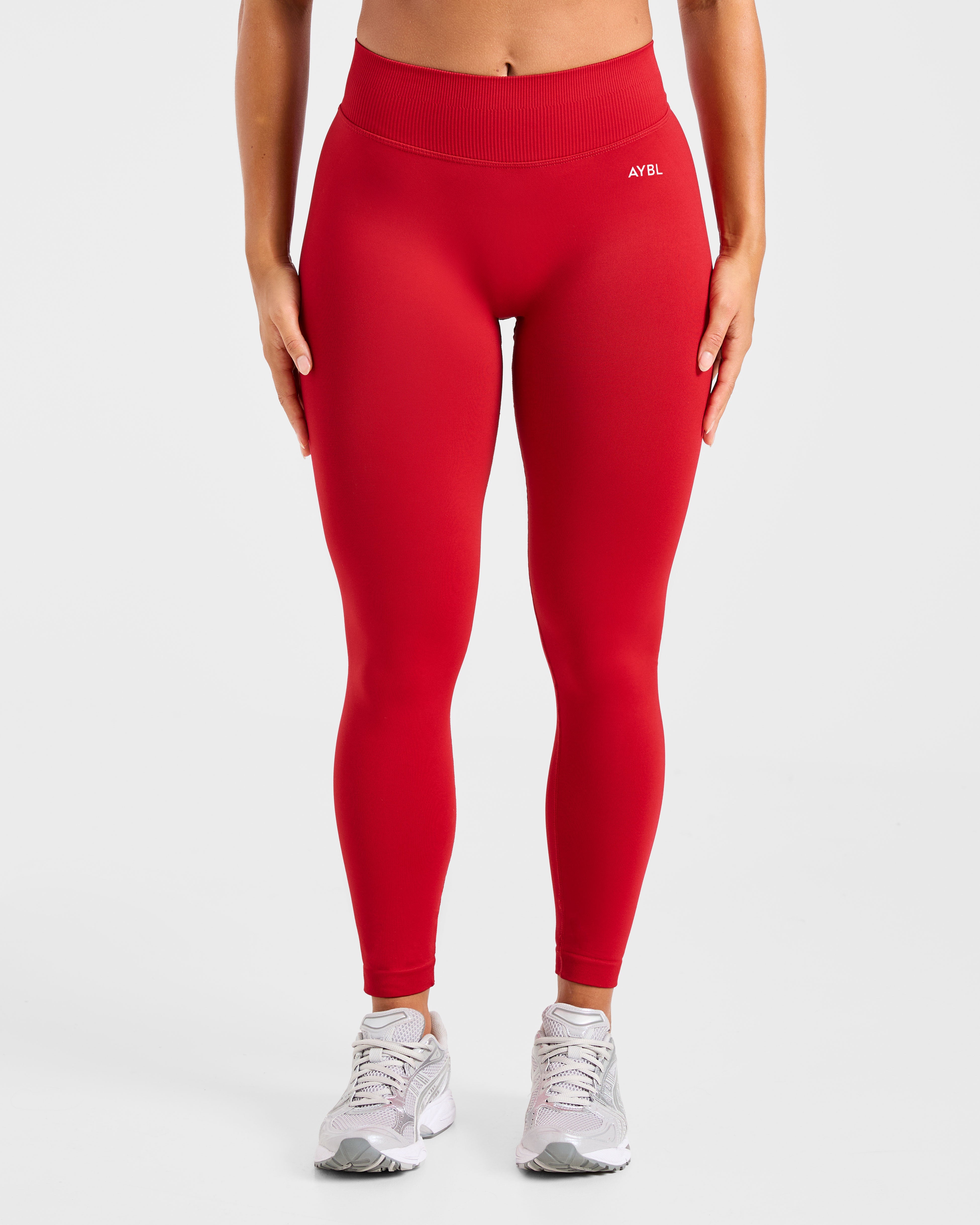 Leggings Senza Cuciture Enhance - Rosso