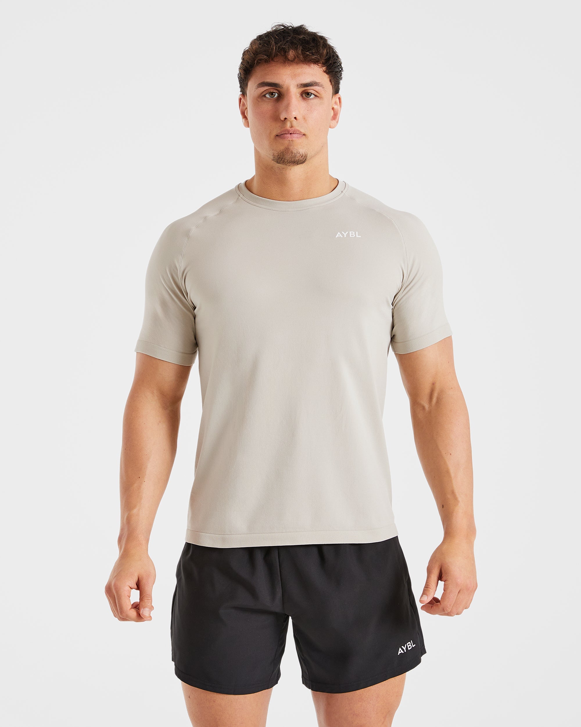 T-Shirt Seamless Ascend - Grigio Ghiaccio