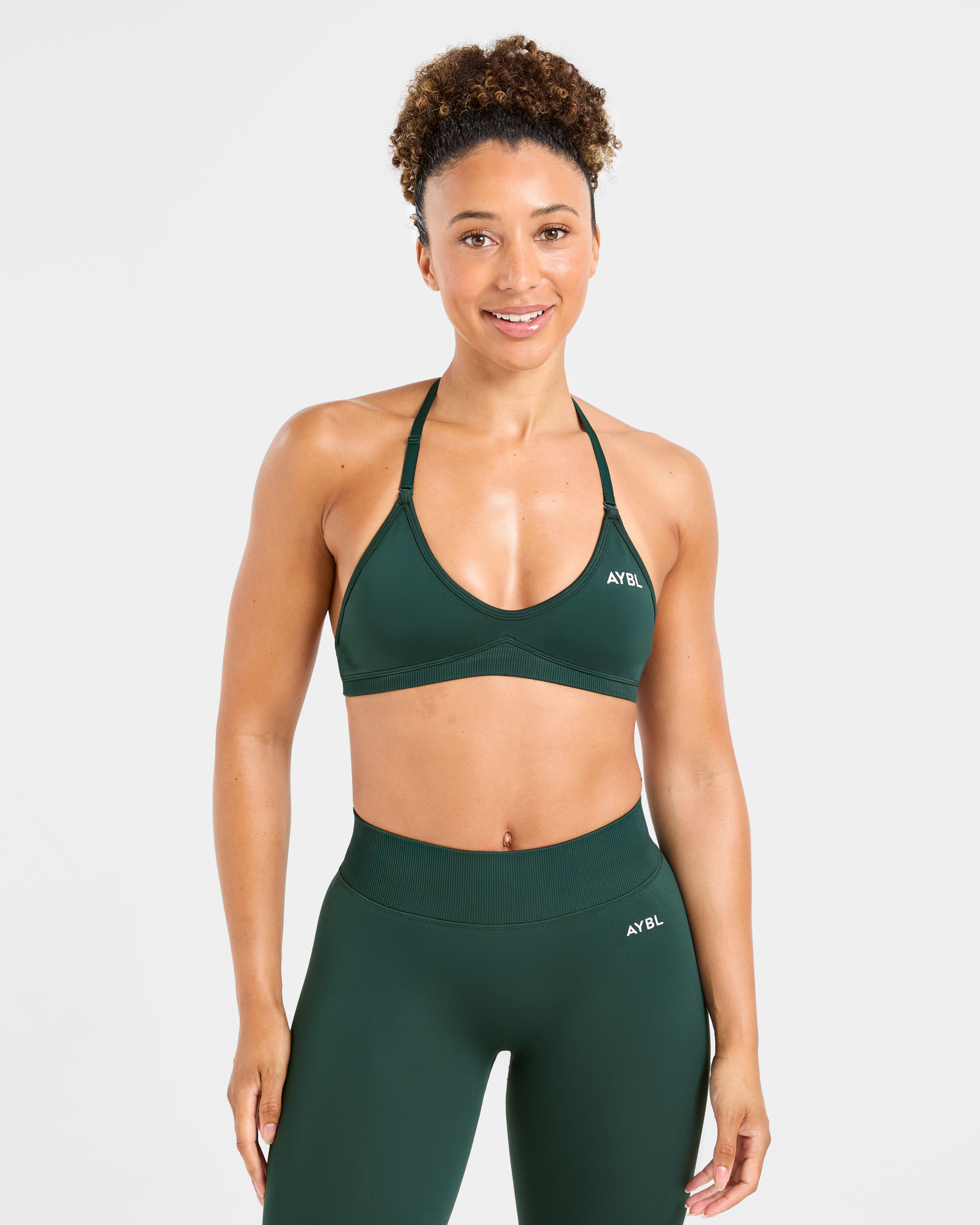 Adapt Sports Bra Senza Cuciture con Spalline - Foresta Profonda