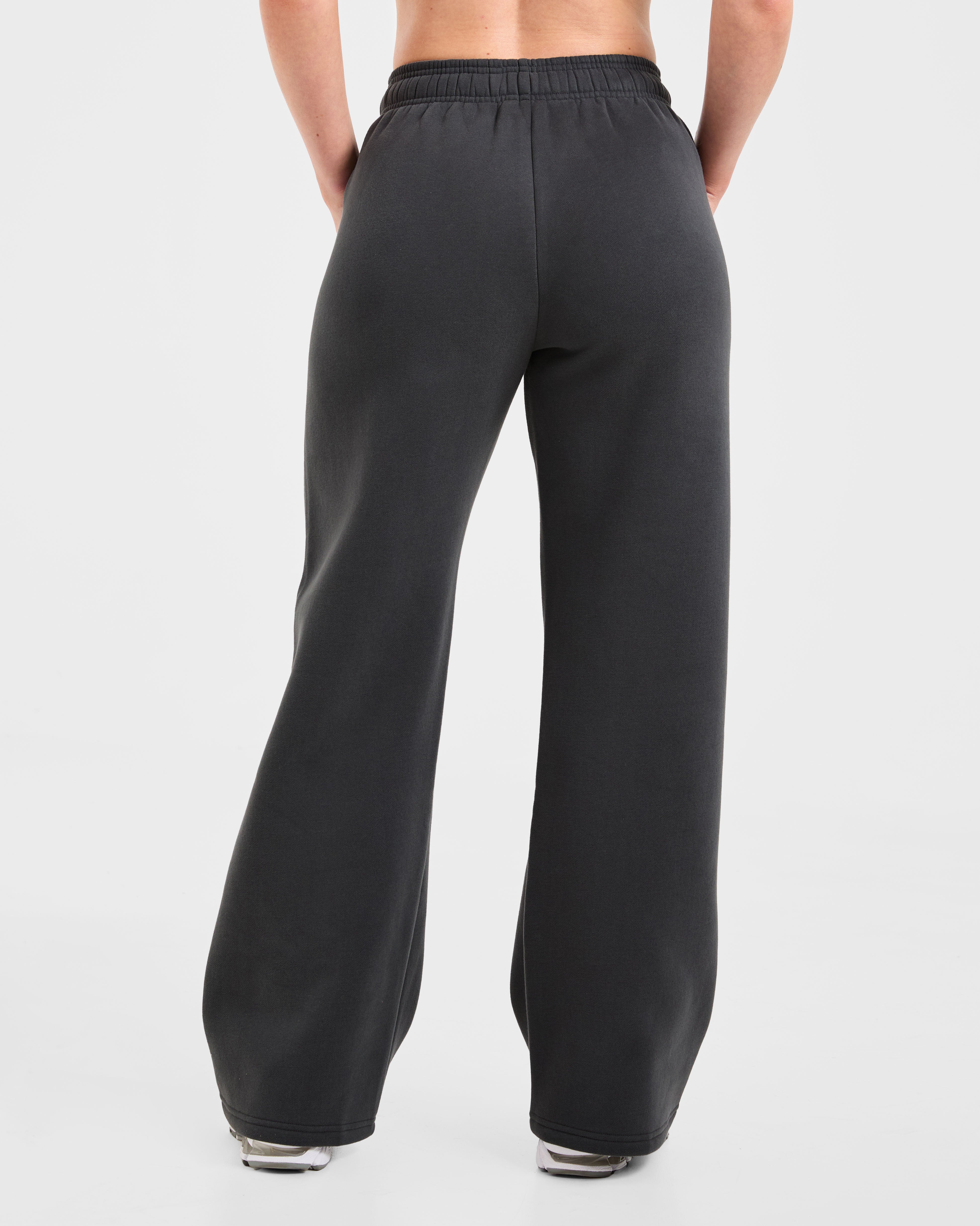 Pantaloni Jogger AYBL Sports Outline Modelli Ample Gambe Dritte - Grigio Antracite