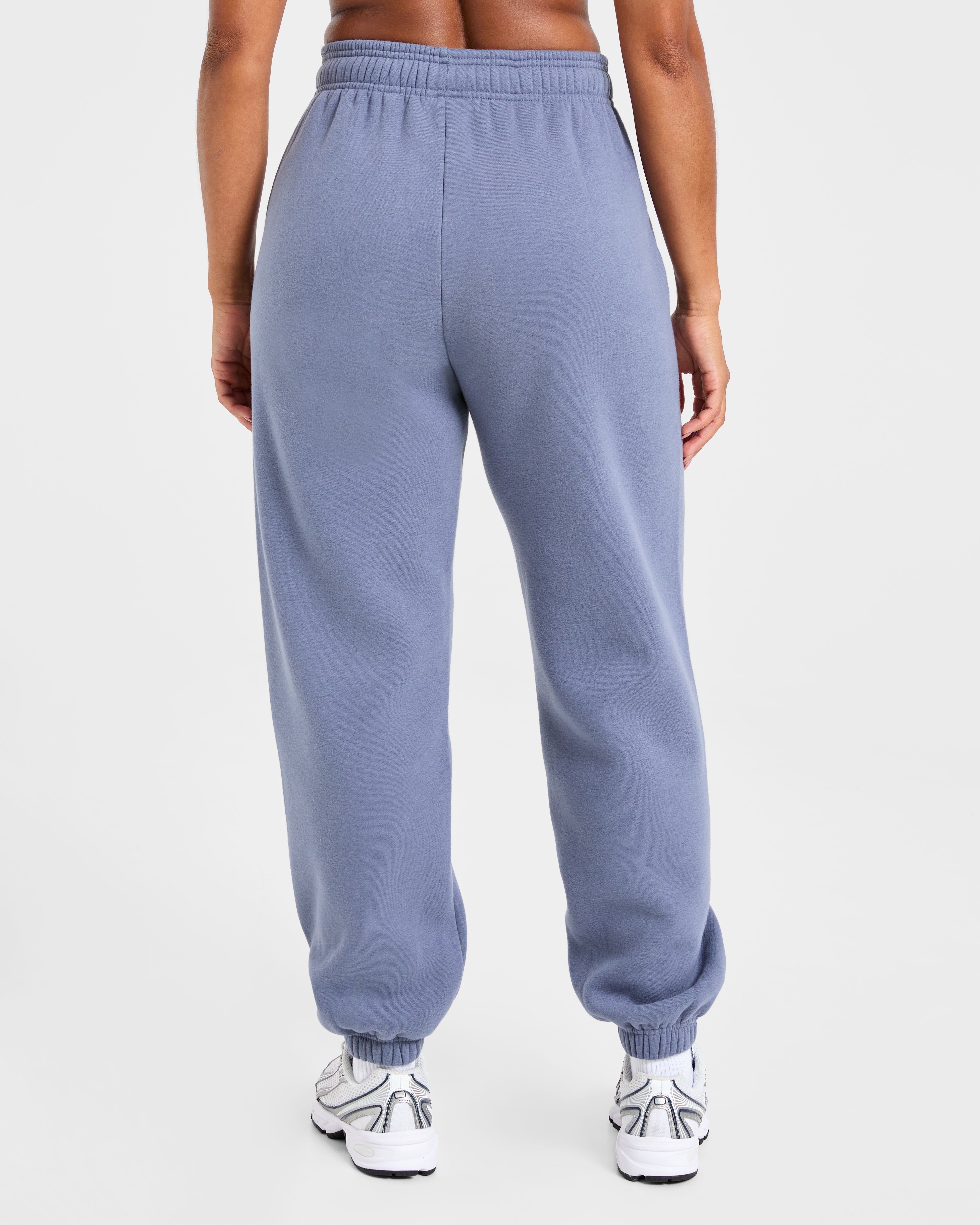 Pantaloncini Larghi Classici in Felpa - Grigio Slate
