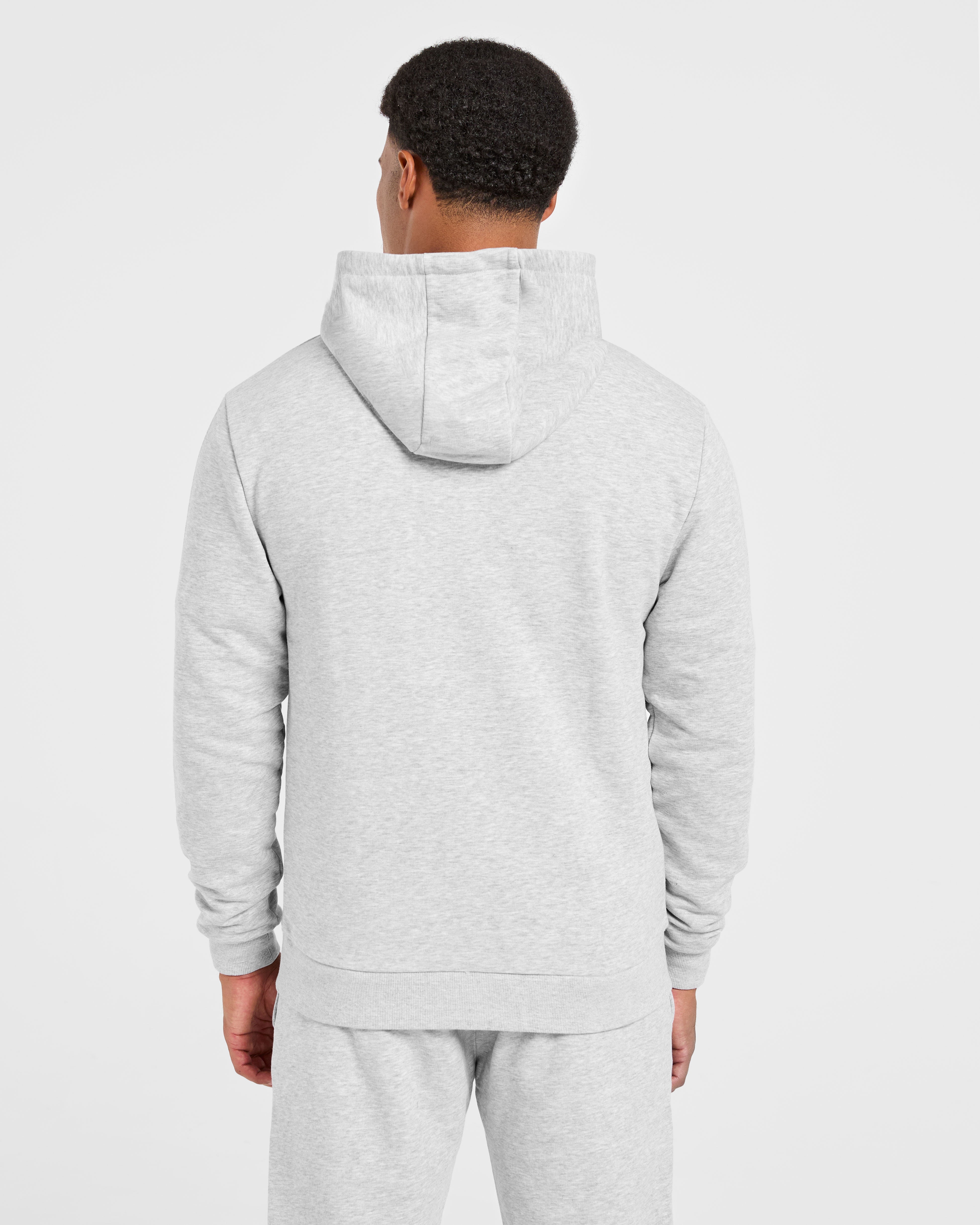 Giacca con cerniera leggera essenziale - Grigio Marl