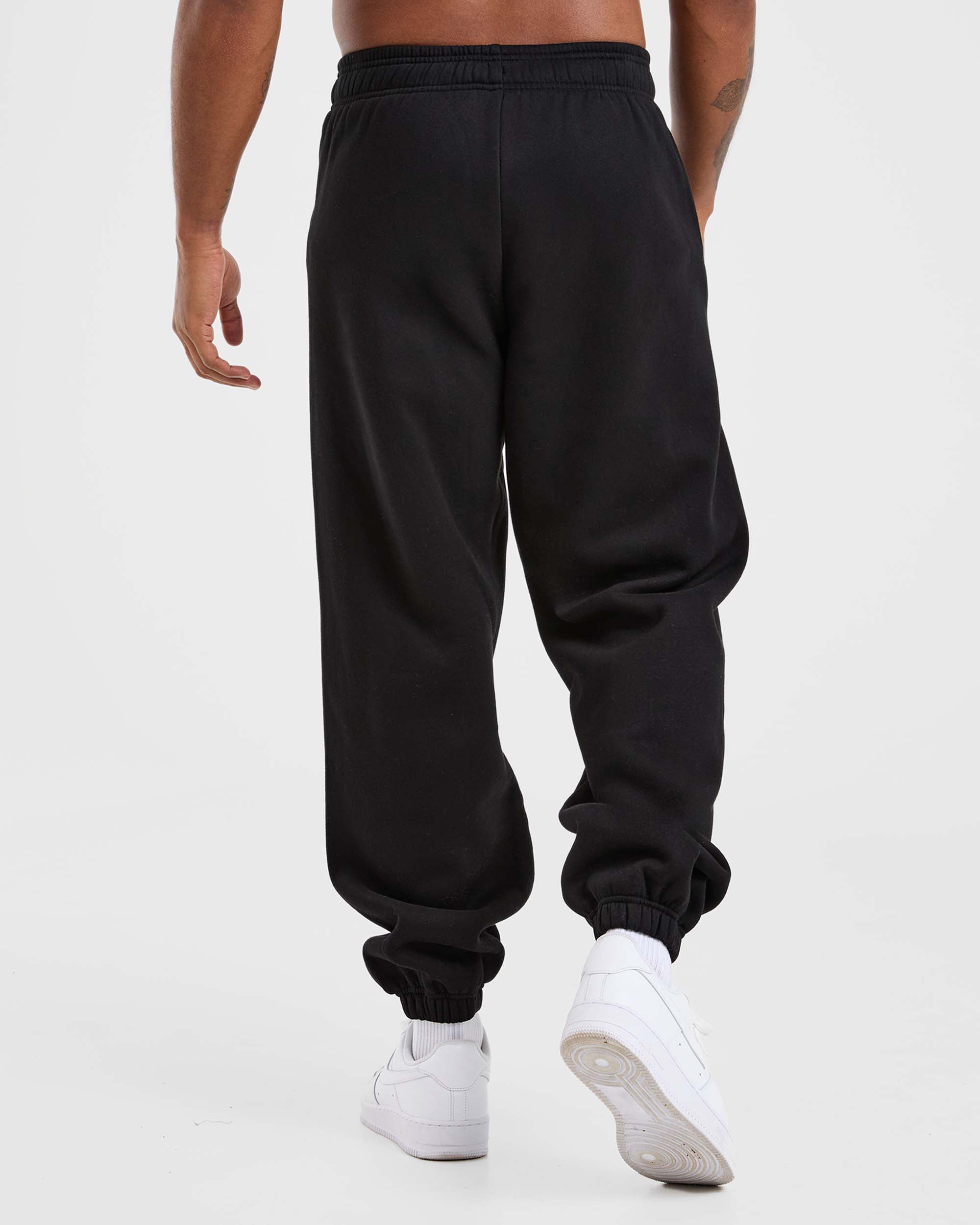 Pantaloncini Oversized per Atletica - Nero