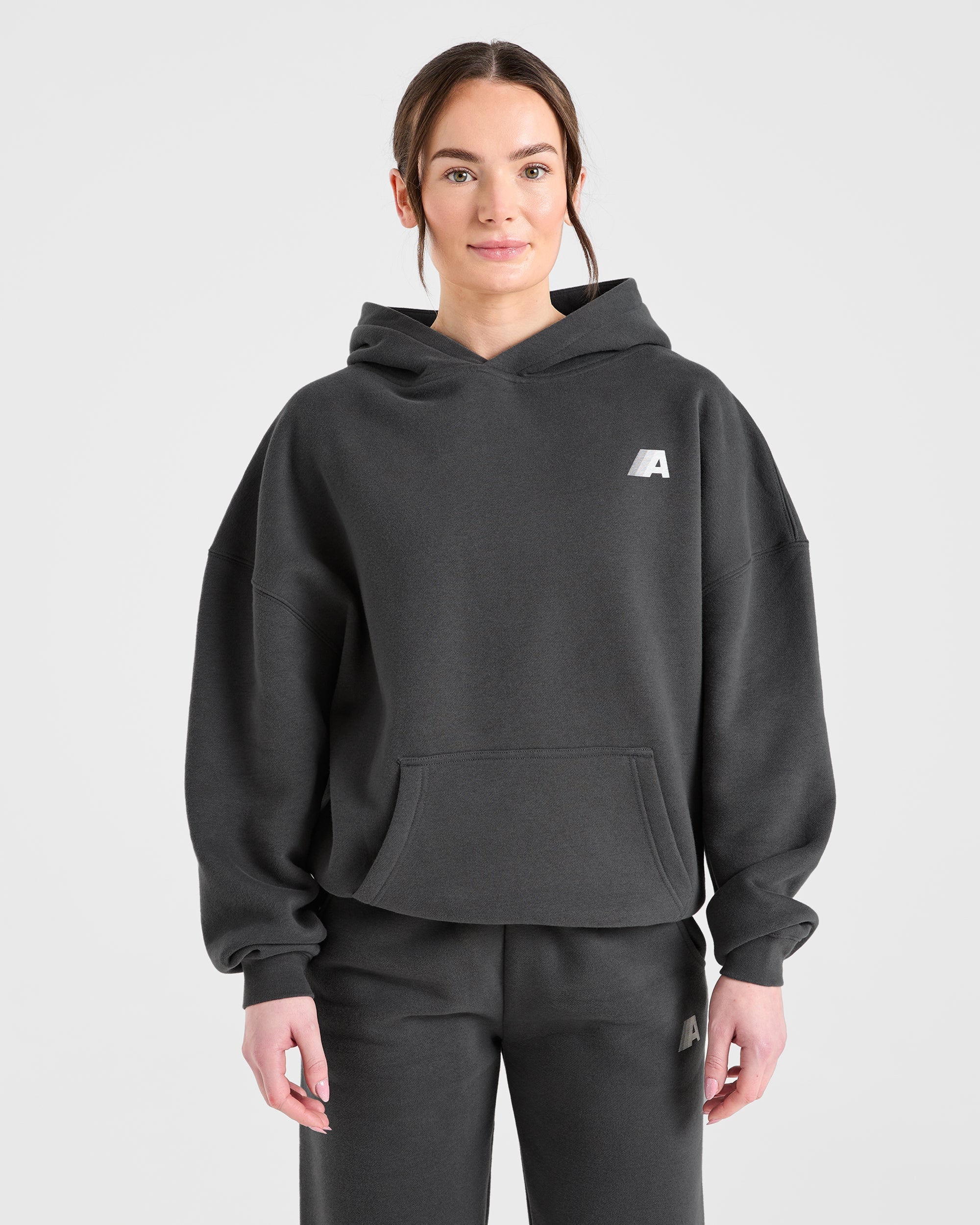 Felpe Oversized Retro Athletics - Grigio