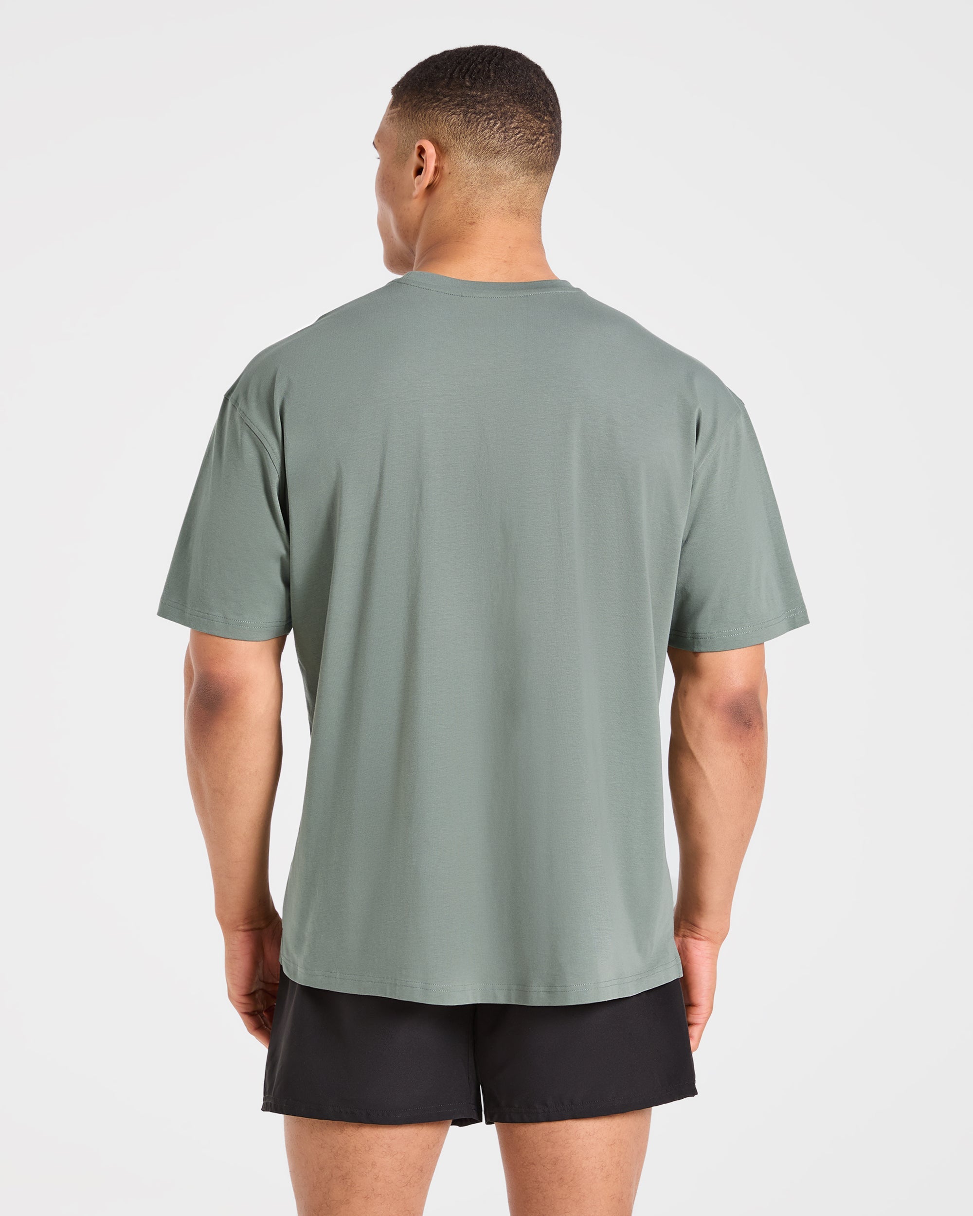 T-shirt Oversized Force - Sage Profondo