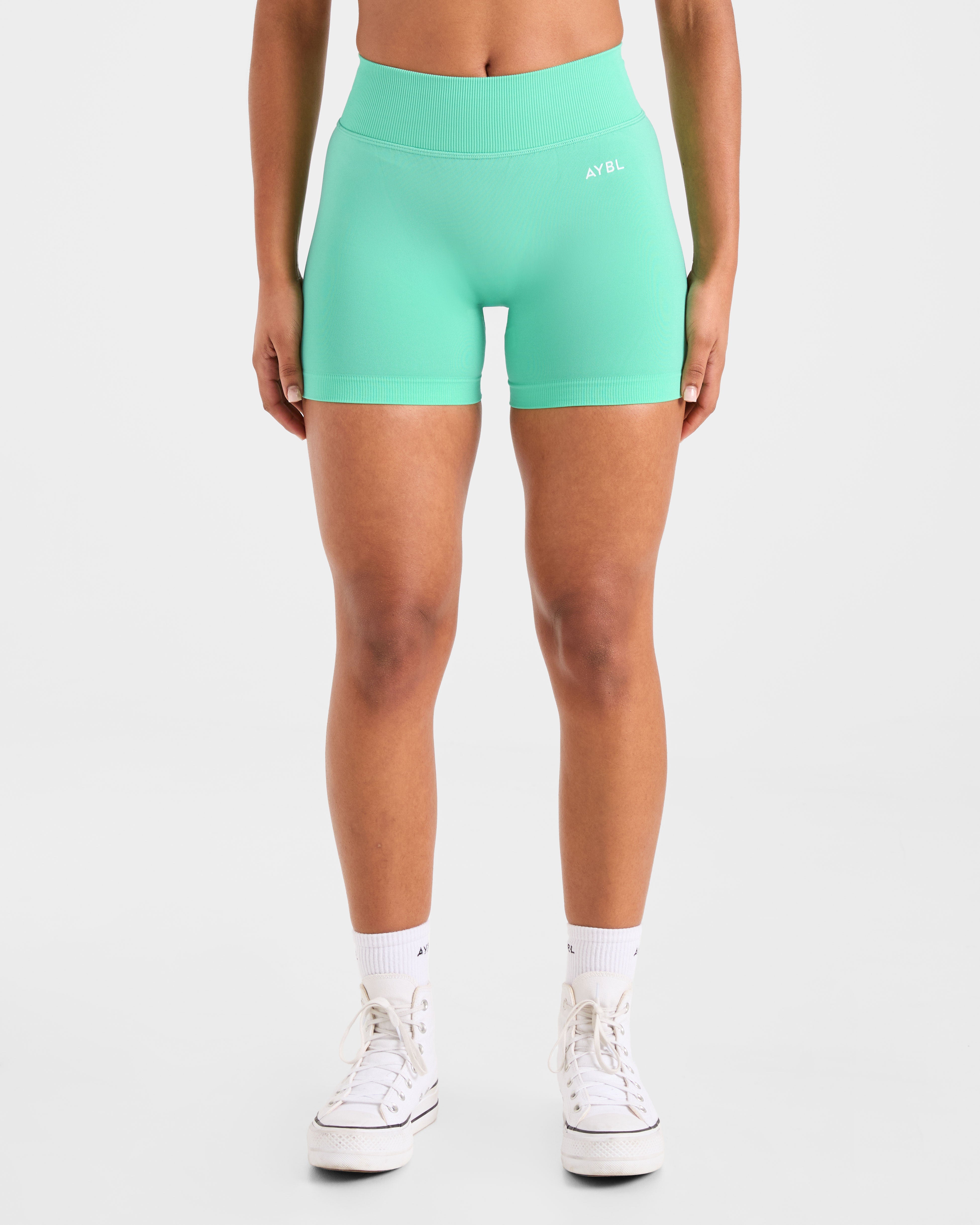 Adapt Seamless Shorts | 4,5" - Mint Primaverile