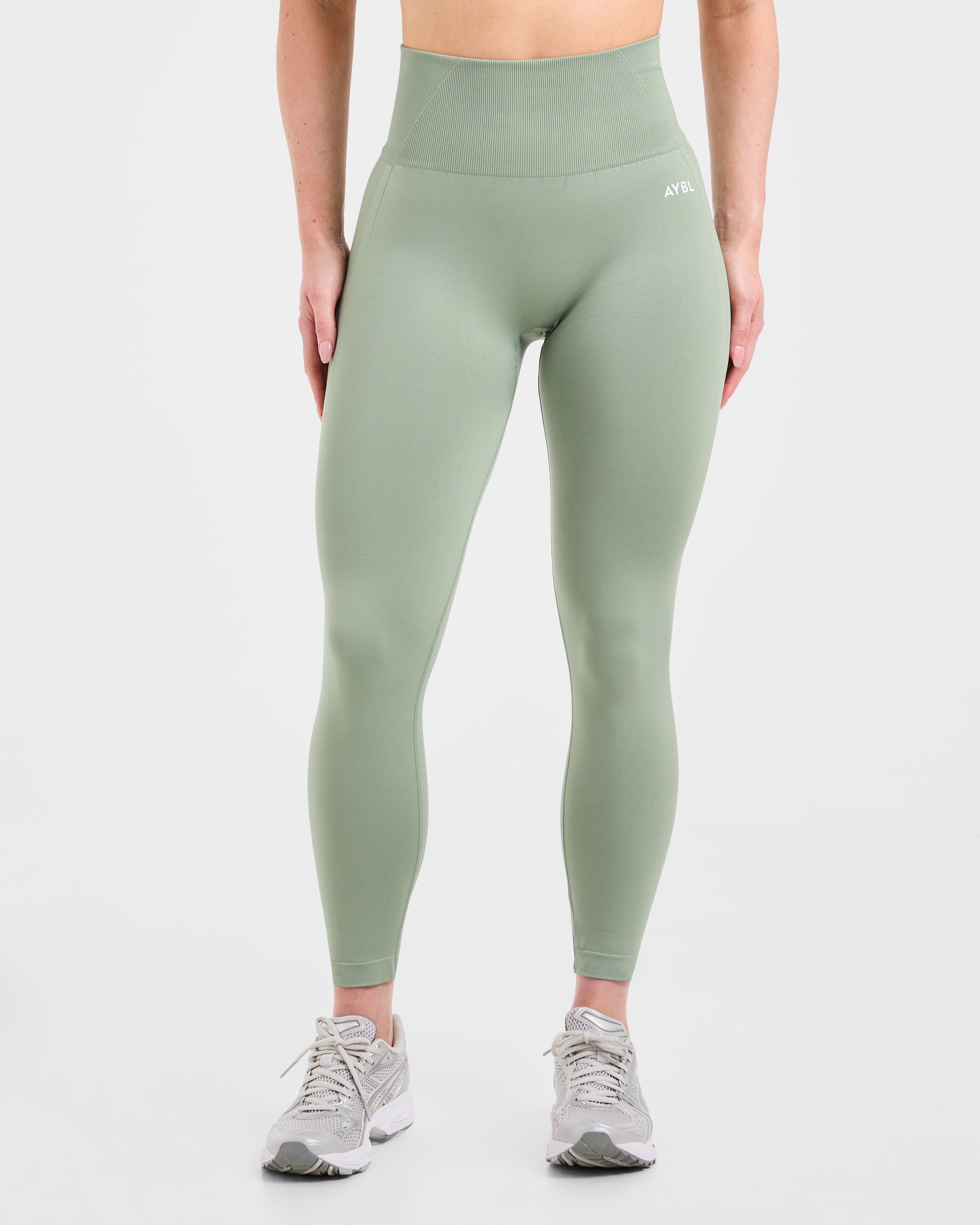 Empower Leggings Senza Cuciture - Verde Bosco