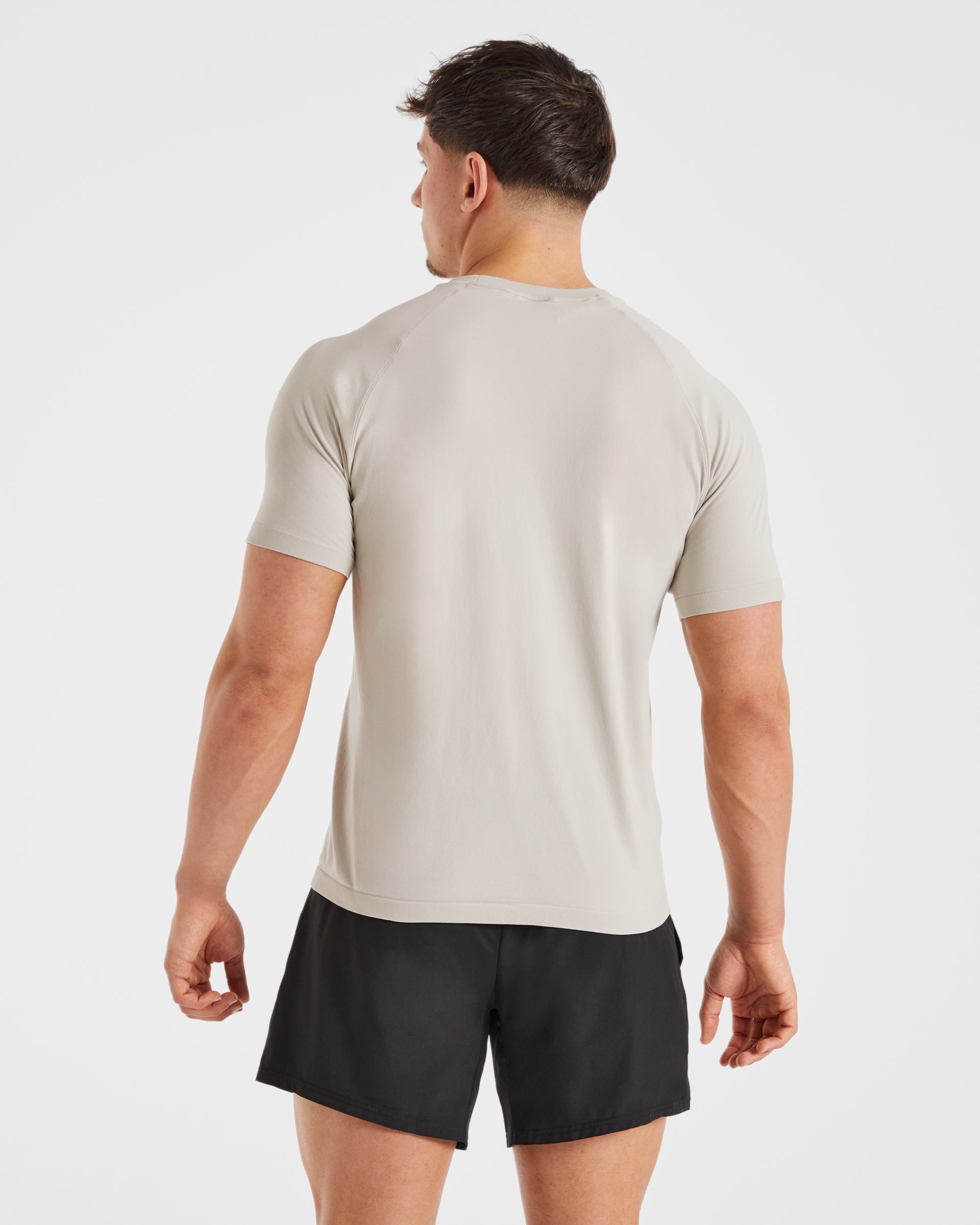T-Shirt Seamless Ascend - Grigio Ghiaccio