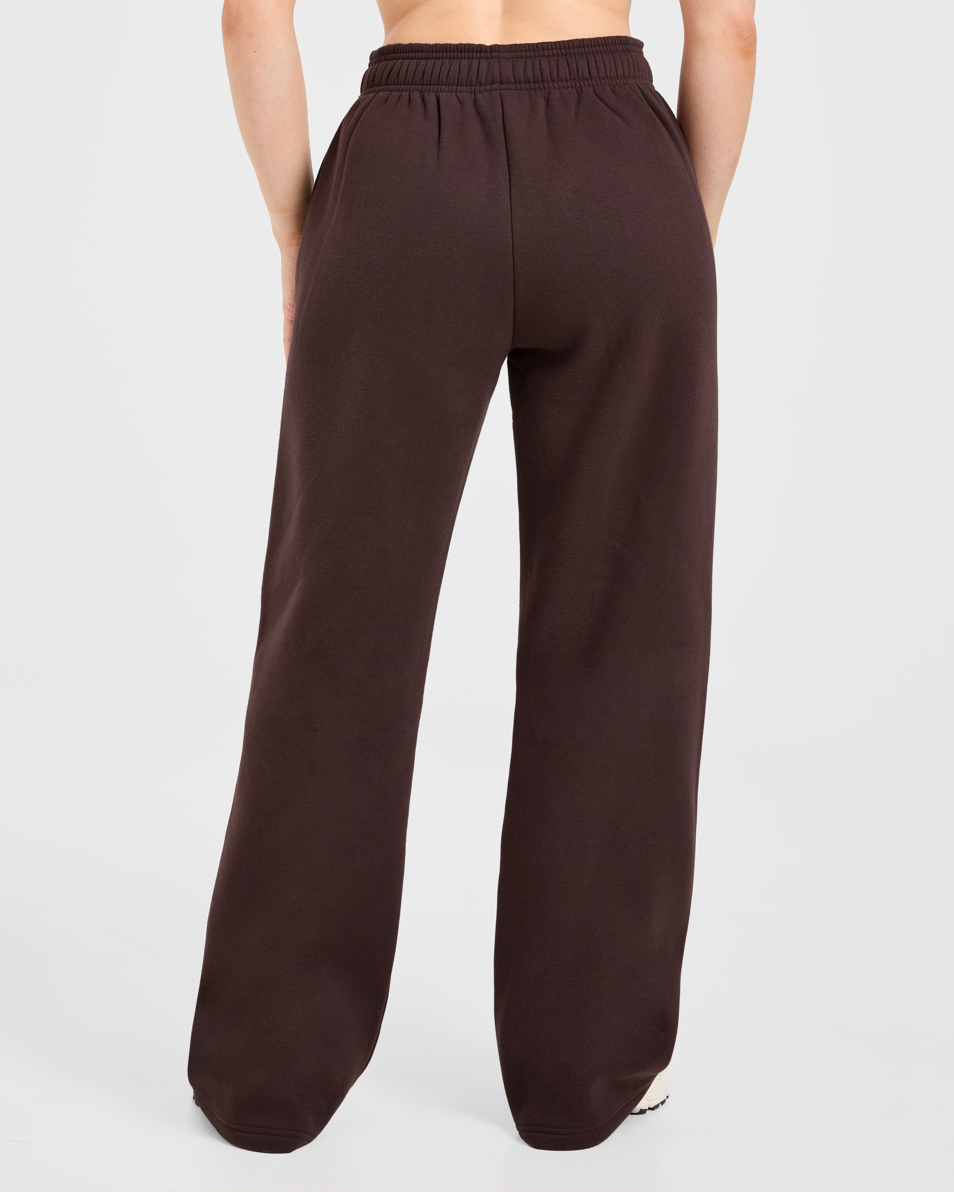 Pantaloncini Jogger a Gamba Dritta Oversized Varsity 2.0 - Cacao Marrone