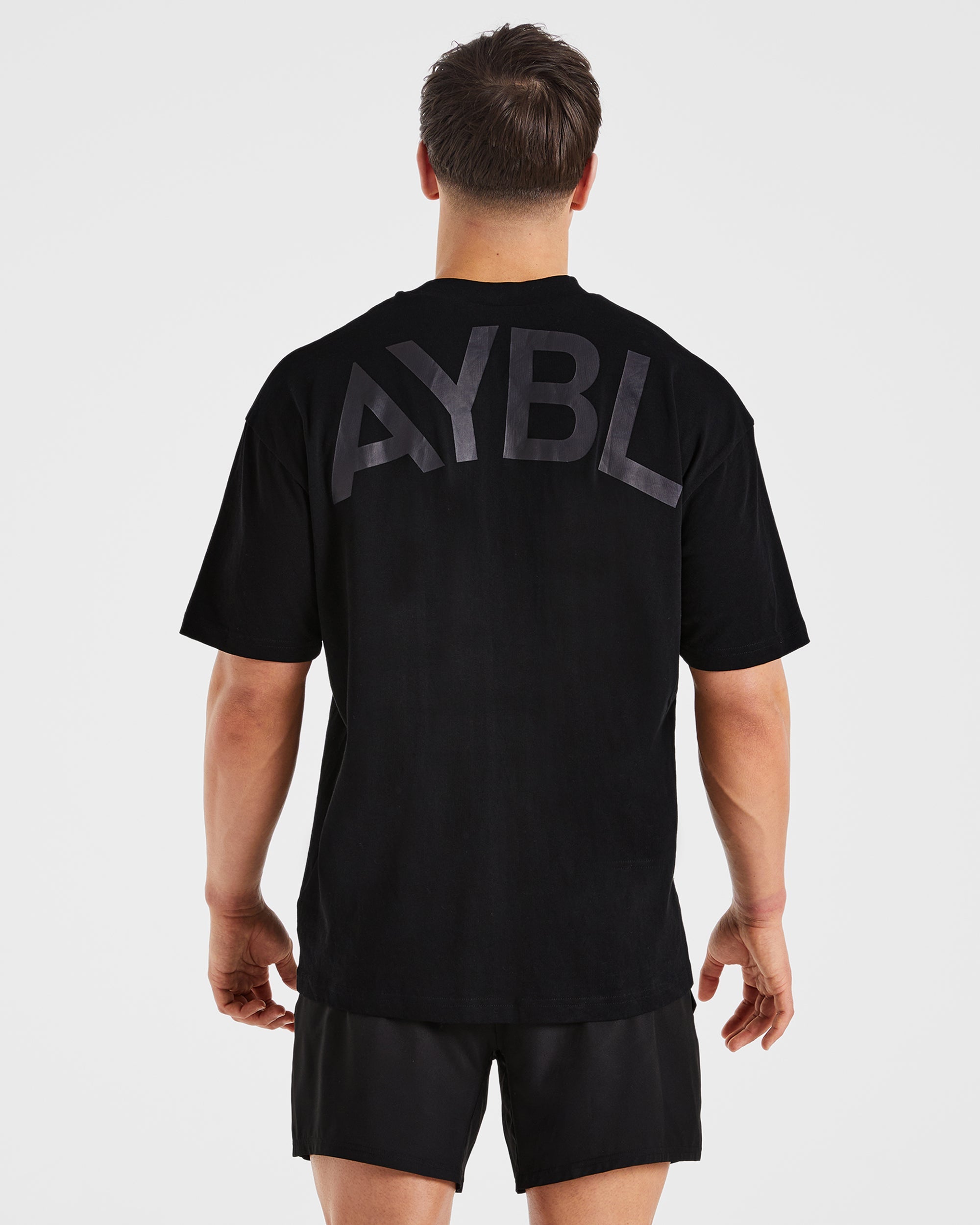 T-shirt Oversized Essenziale - Nero