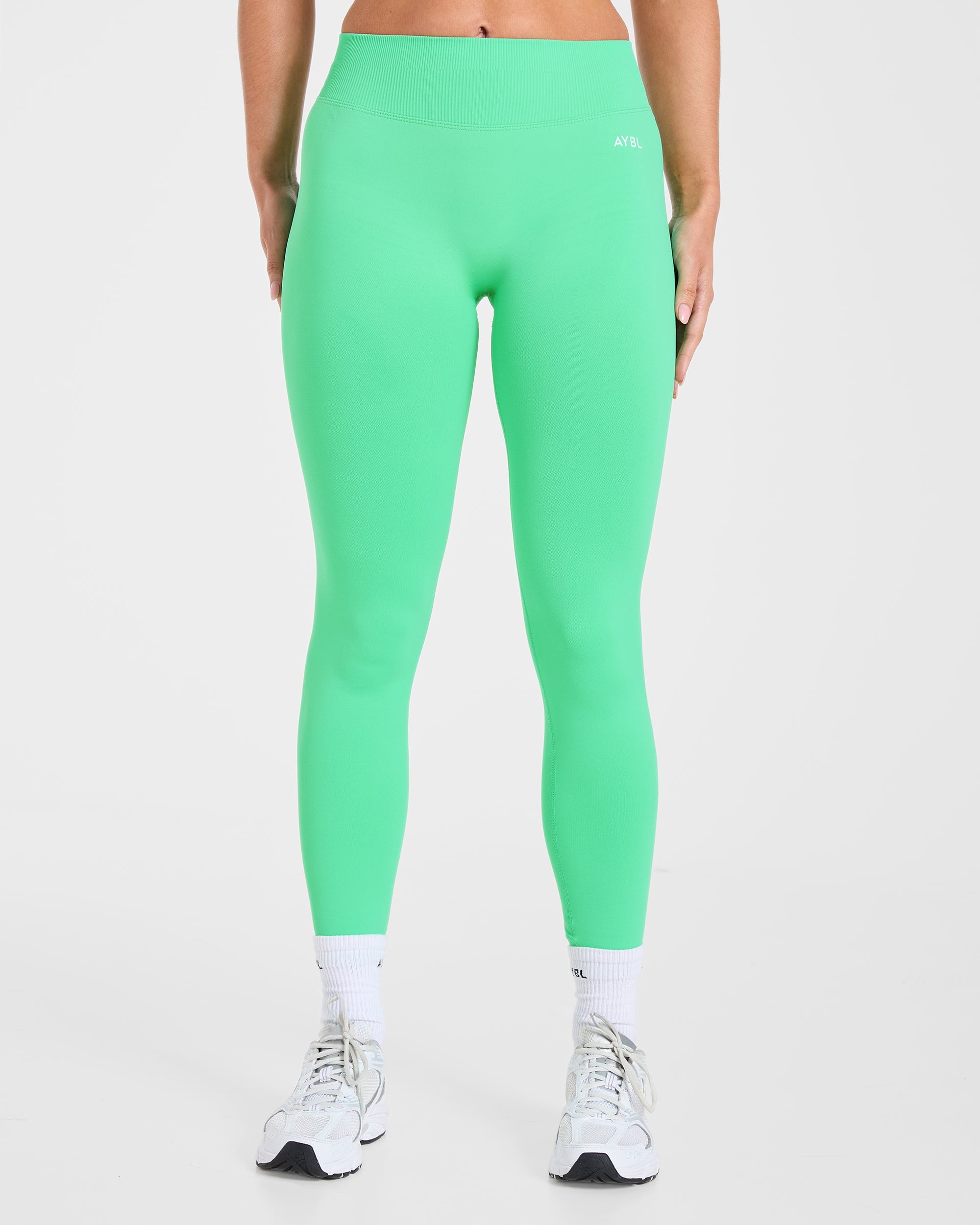 Enhance Leggings Senza Cuciture - Verde Menta