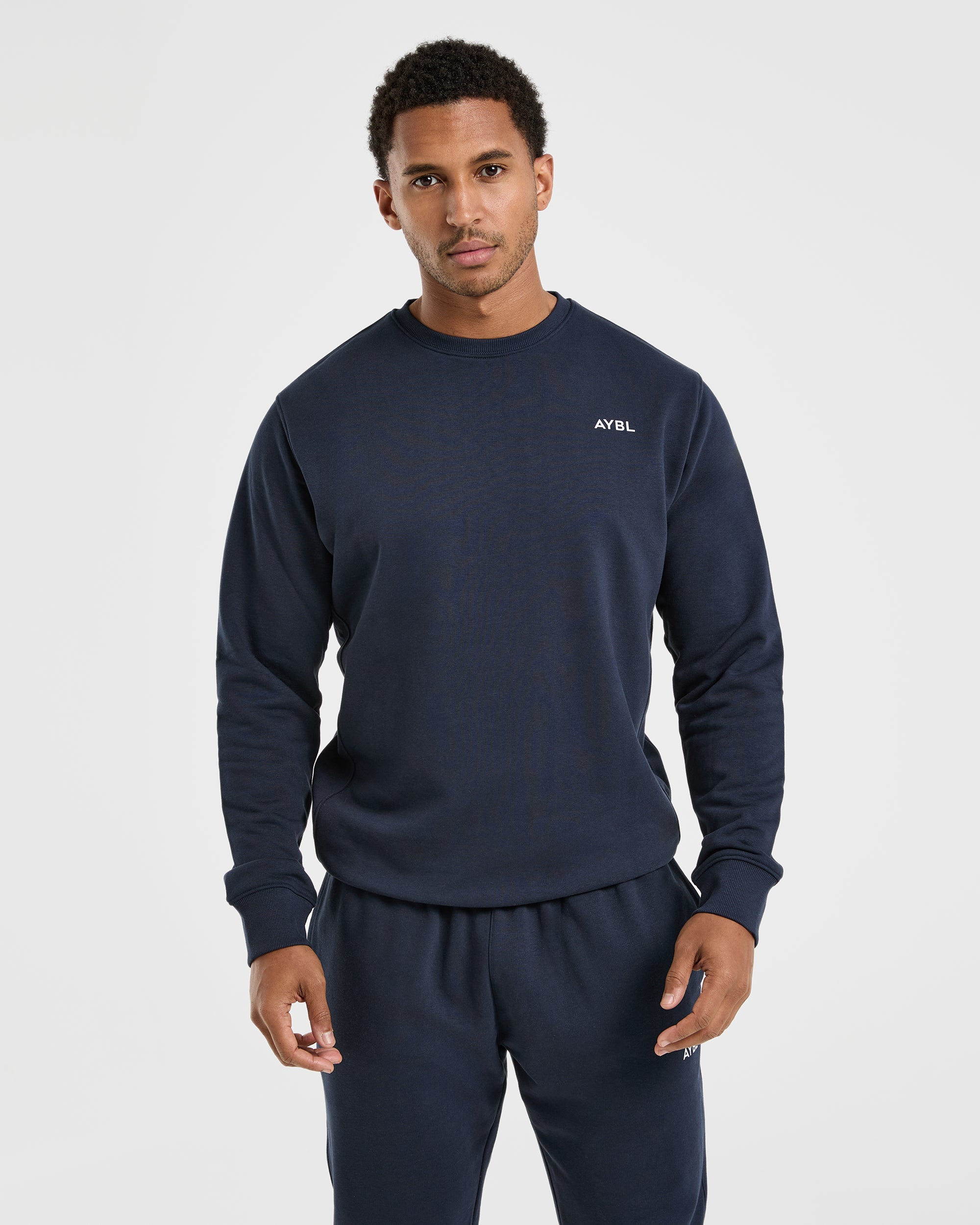Pullover Leggero Essenziale - Blu Navy