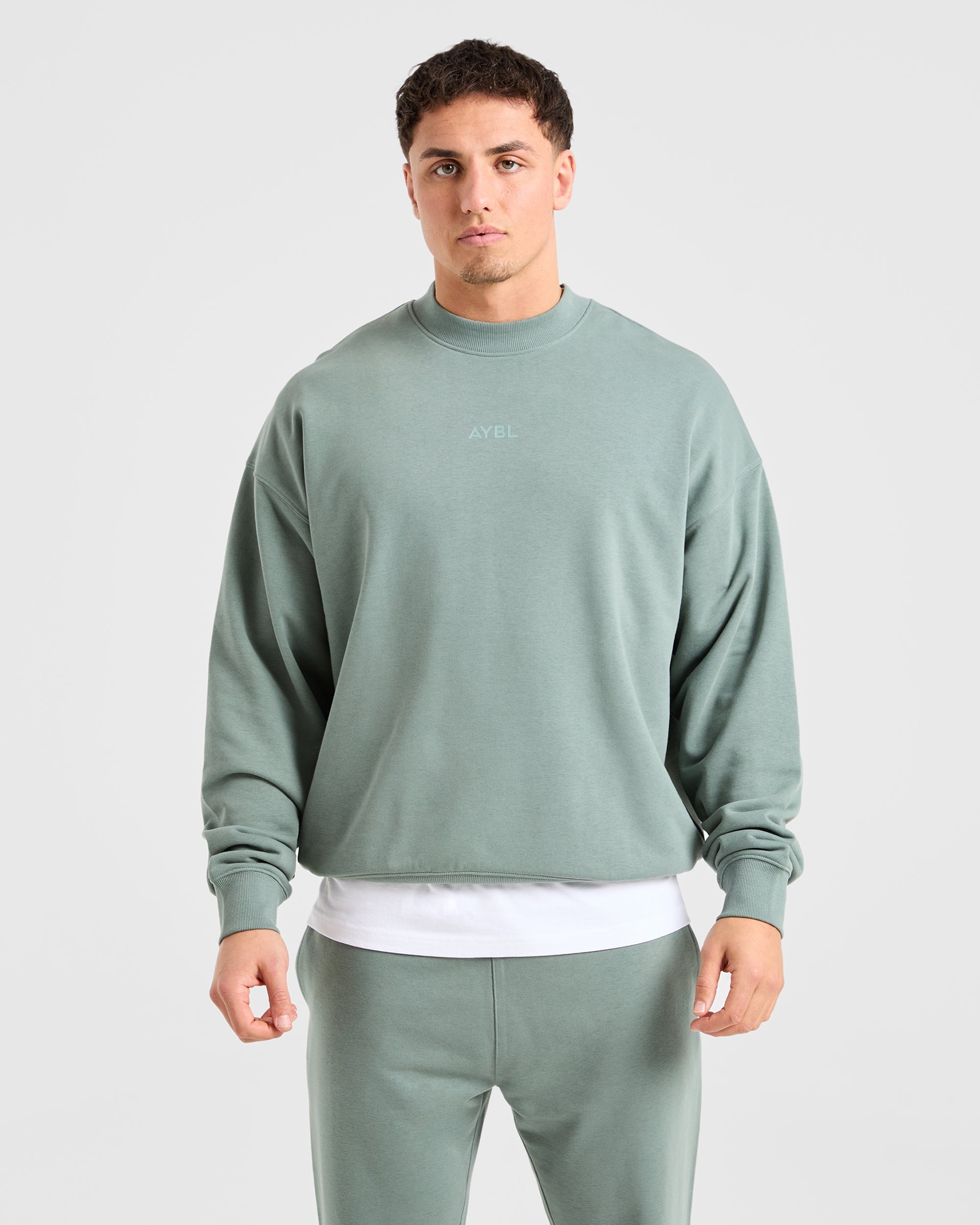 Pullover Oversized Craft - Sage Vintage