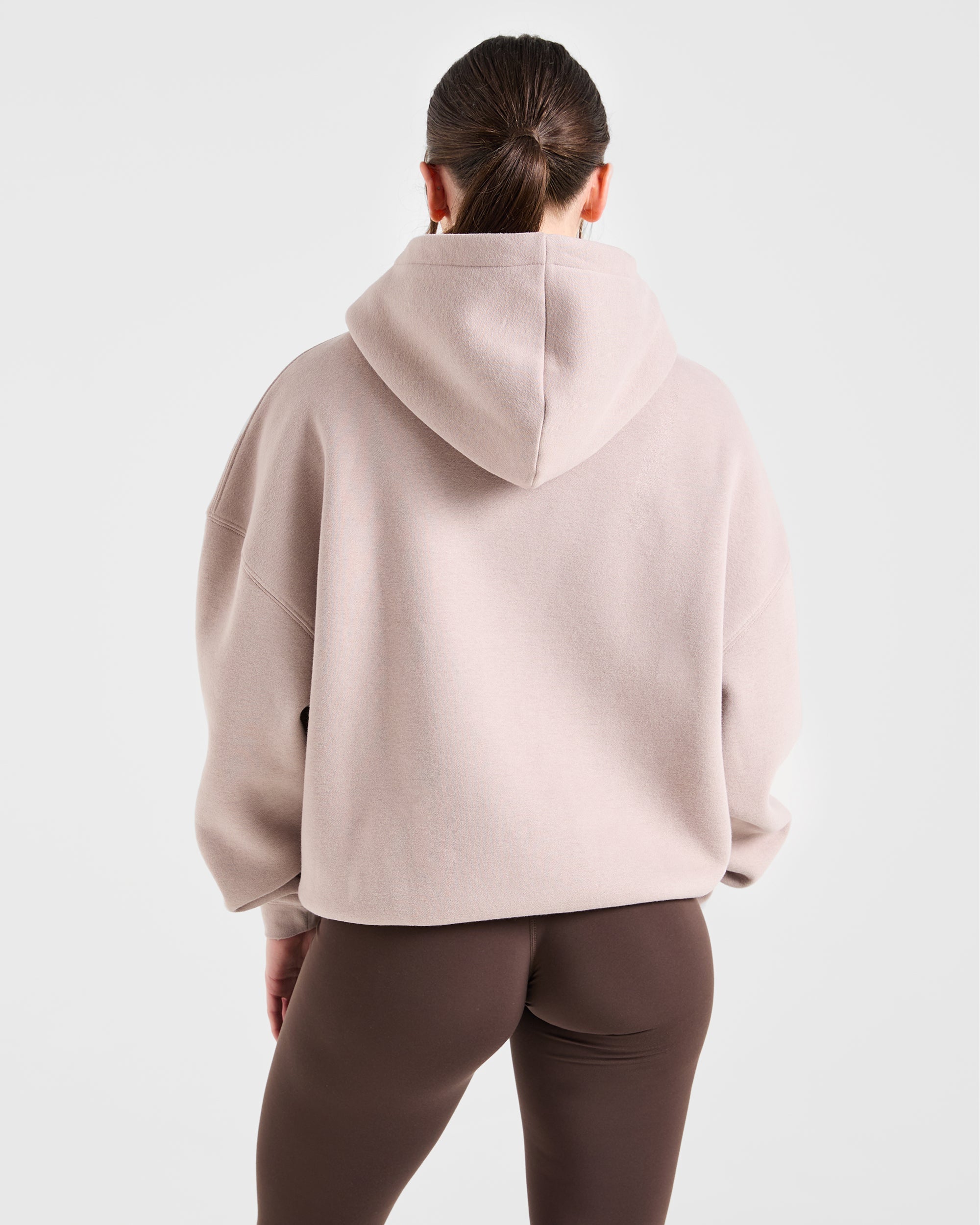 Sport Outline Felpa Oversized - Grigio Pietra