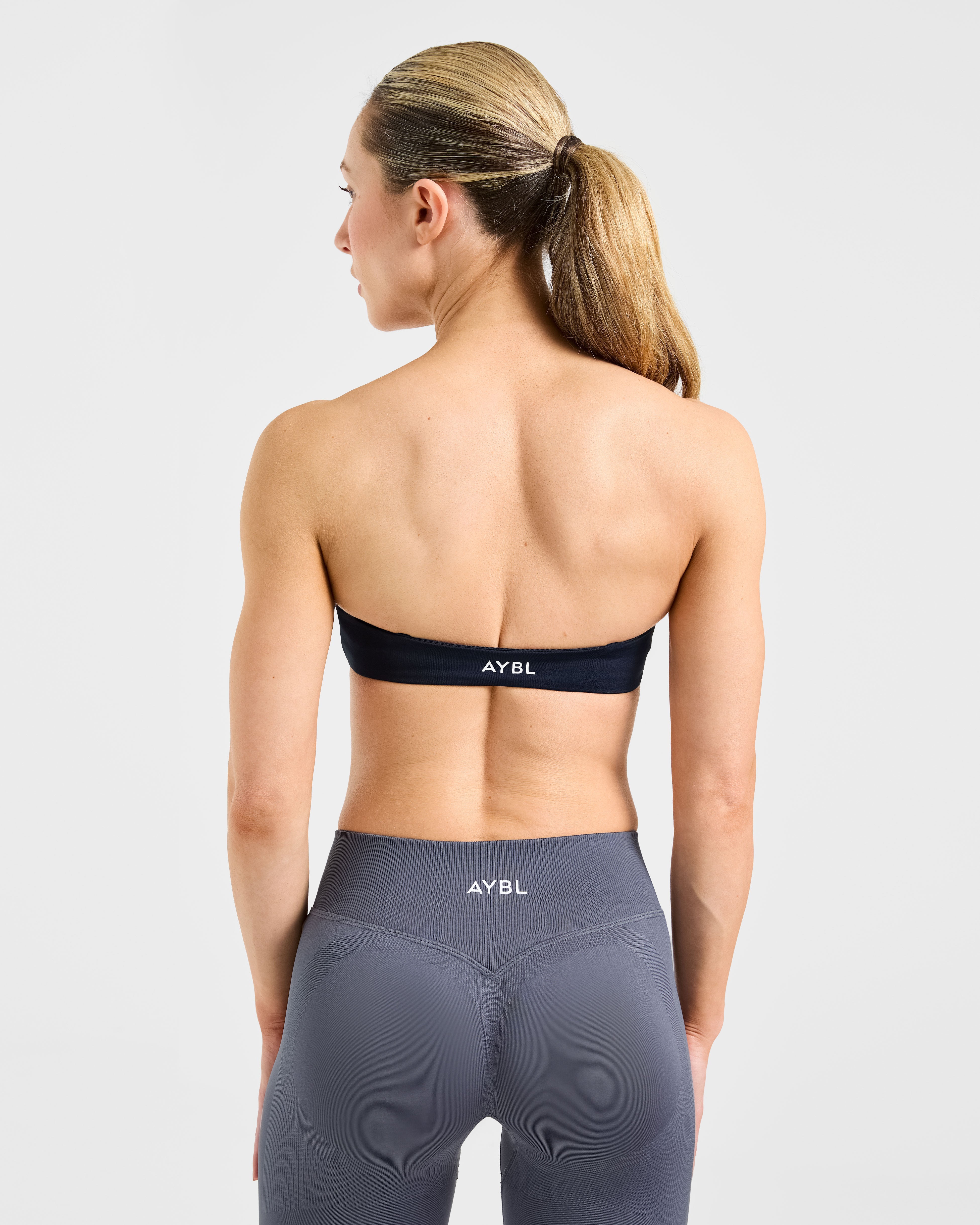 Sports Bra Bandeau Essenziale - Blu Navy