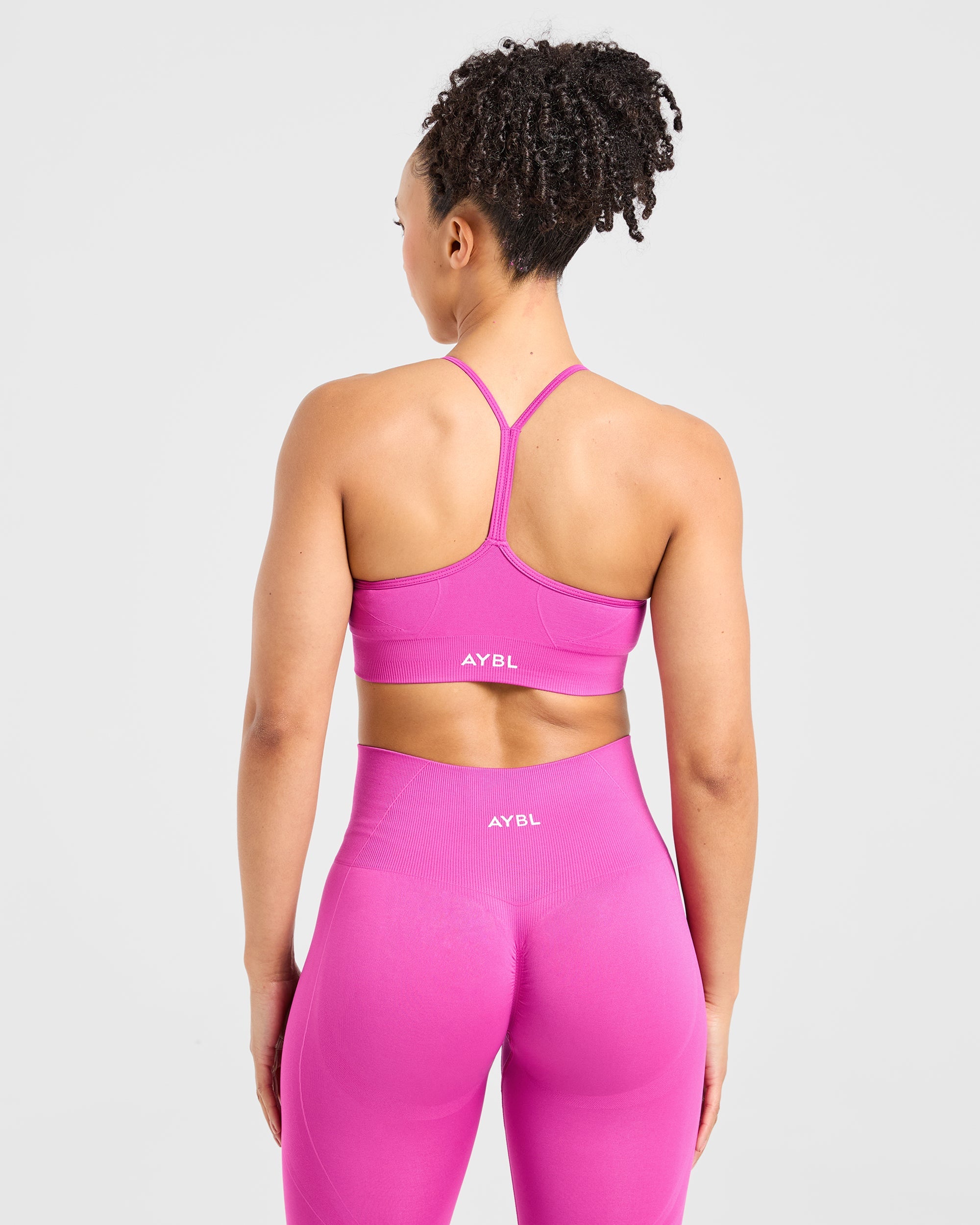 Empower Sports Bra Senza Cuciture - Magenta