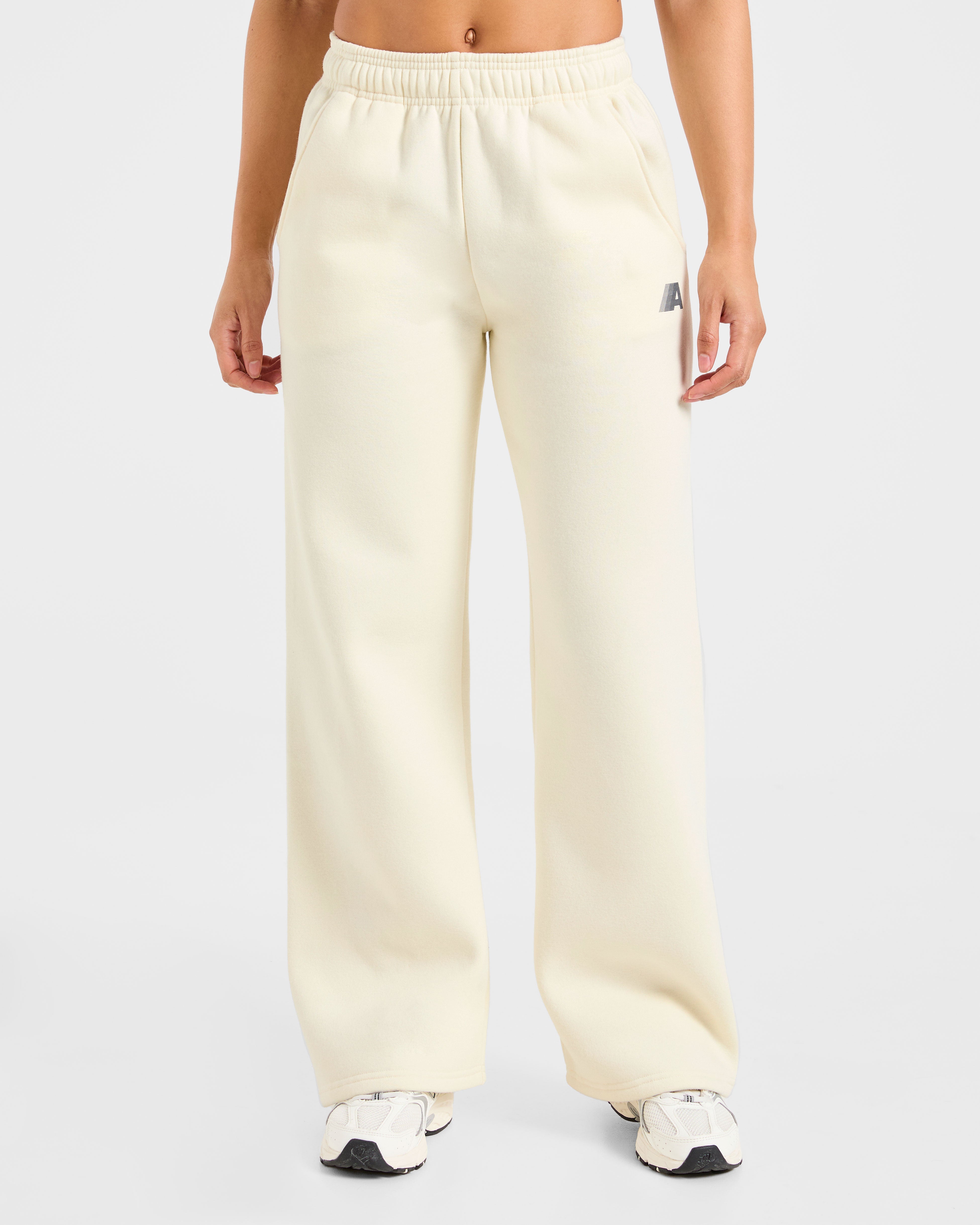 Pantaloncini Jogger a Gamba Dritta Retro Athletics - Giallo Burro/Azzurro Navy