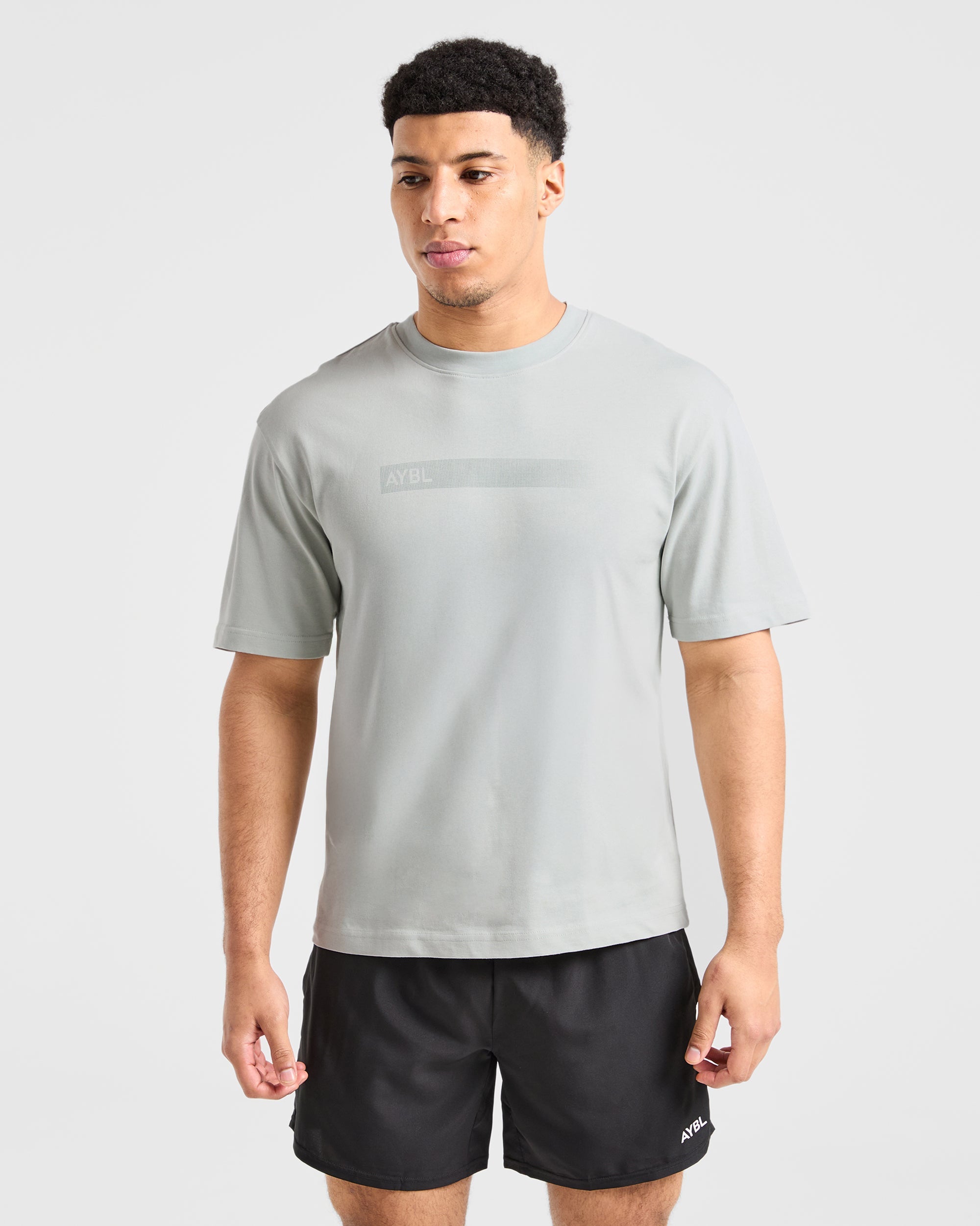 T-Shirt Classico - Grigio Ghiaccio