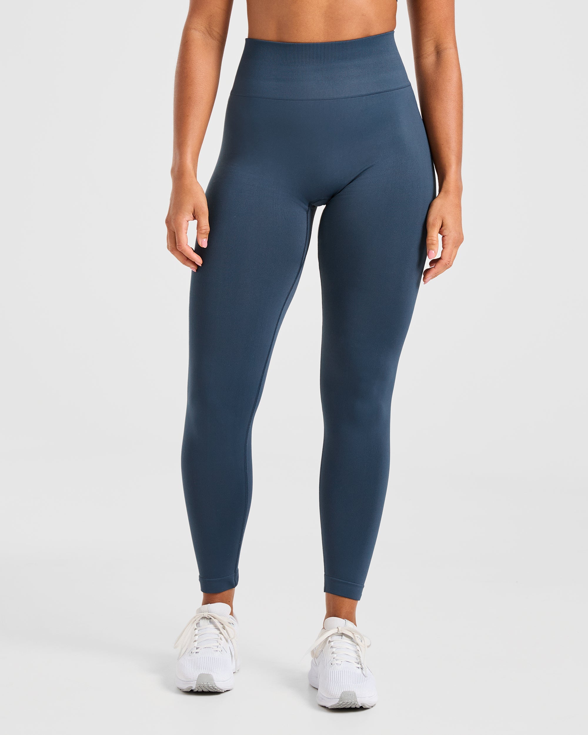 Leggings Senza Cuciture Power - Verde Oceano