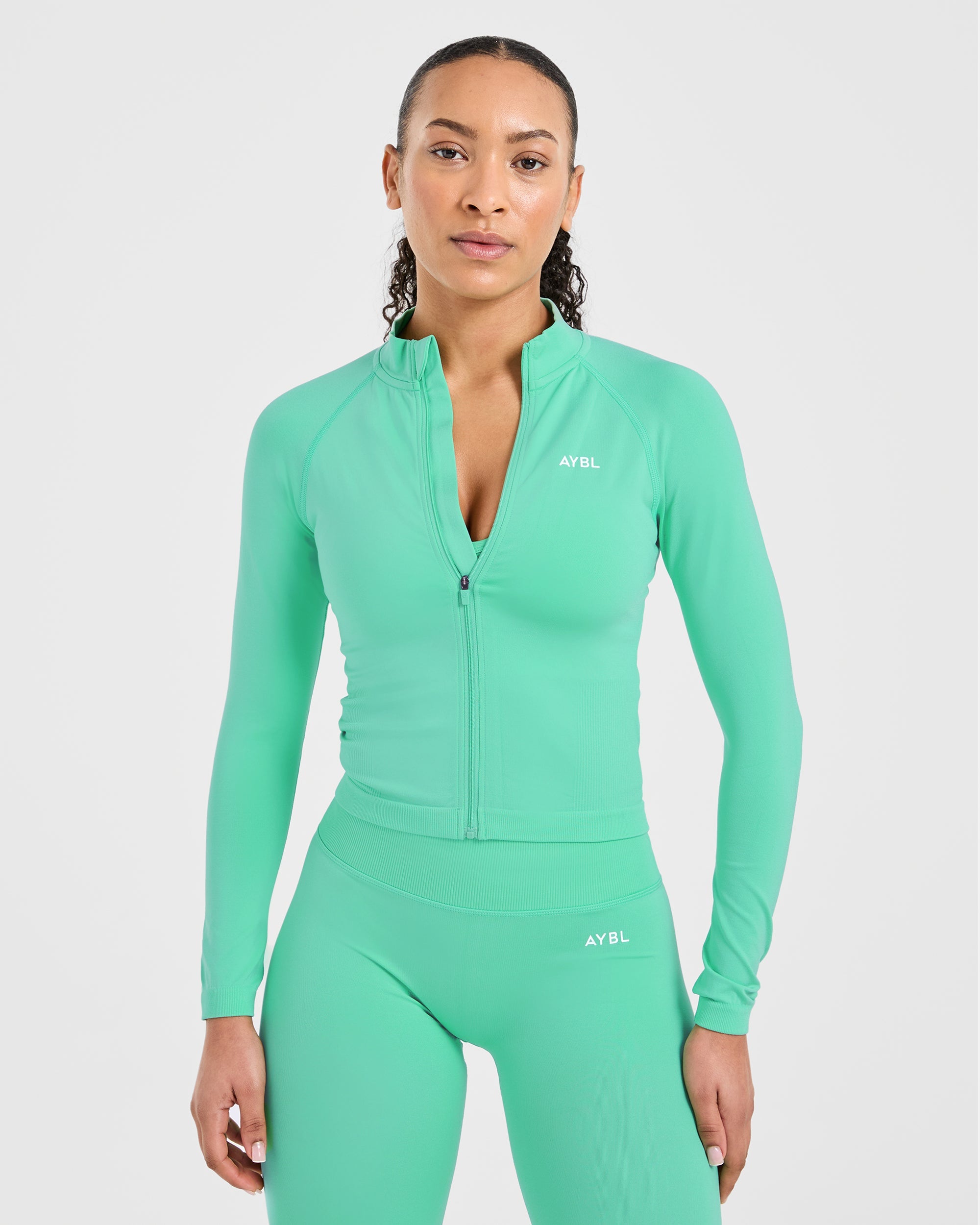 Adapt Seamless Jacket - Mint Primaverile