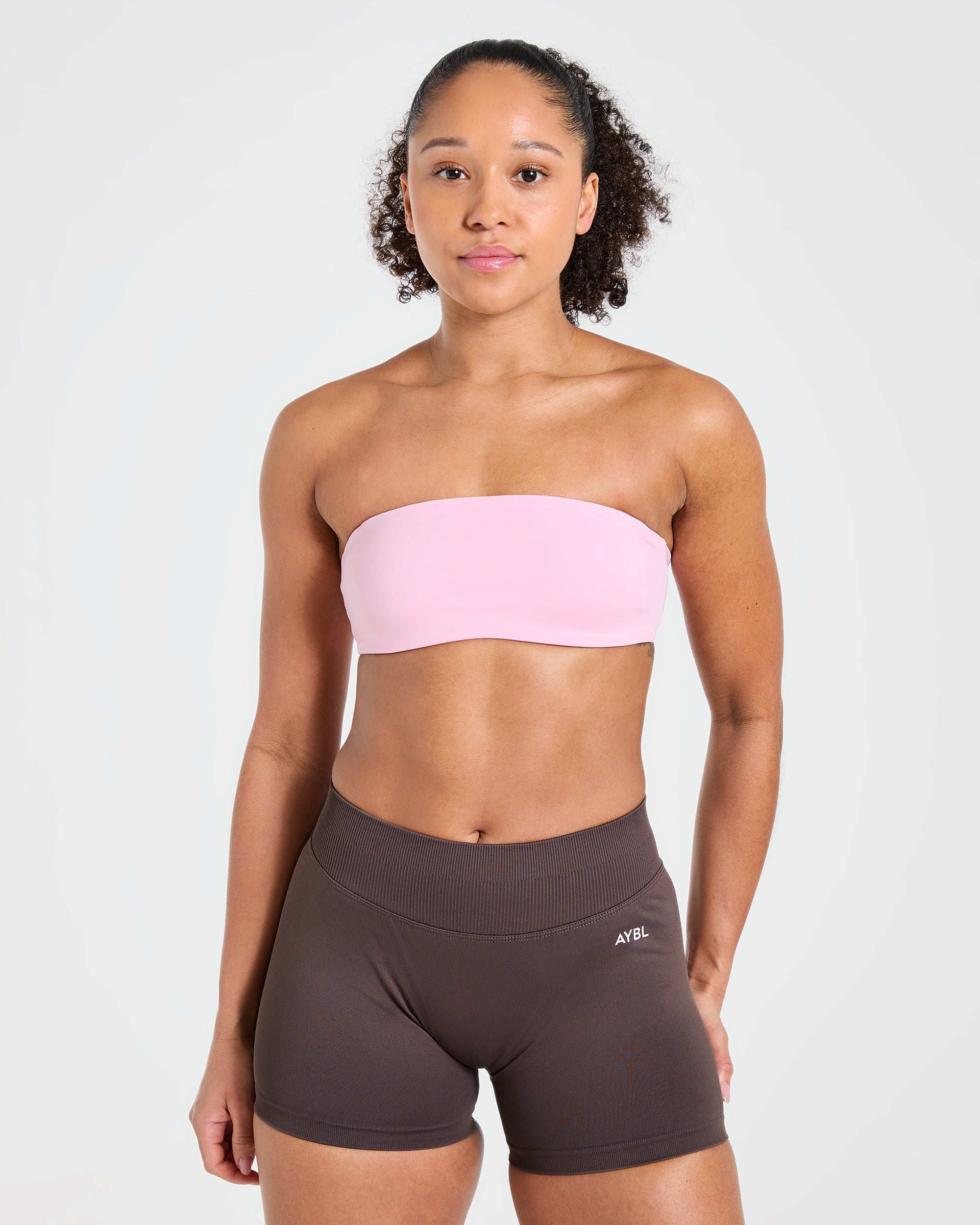 Sports Bra Bandeau Essenziale - Rosa