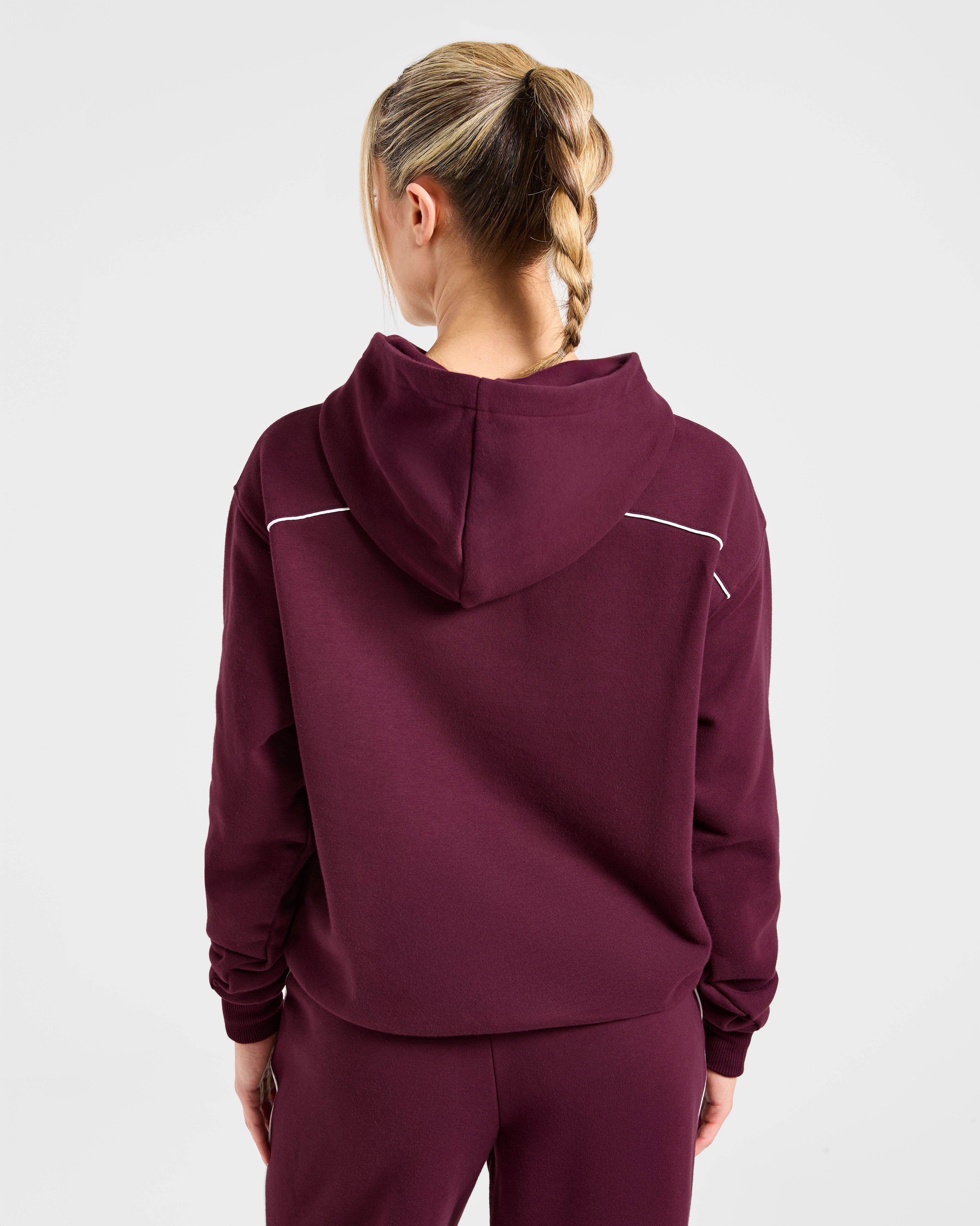 Form Hoodie - Mulberry Scuro