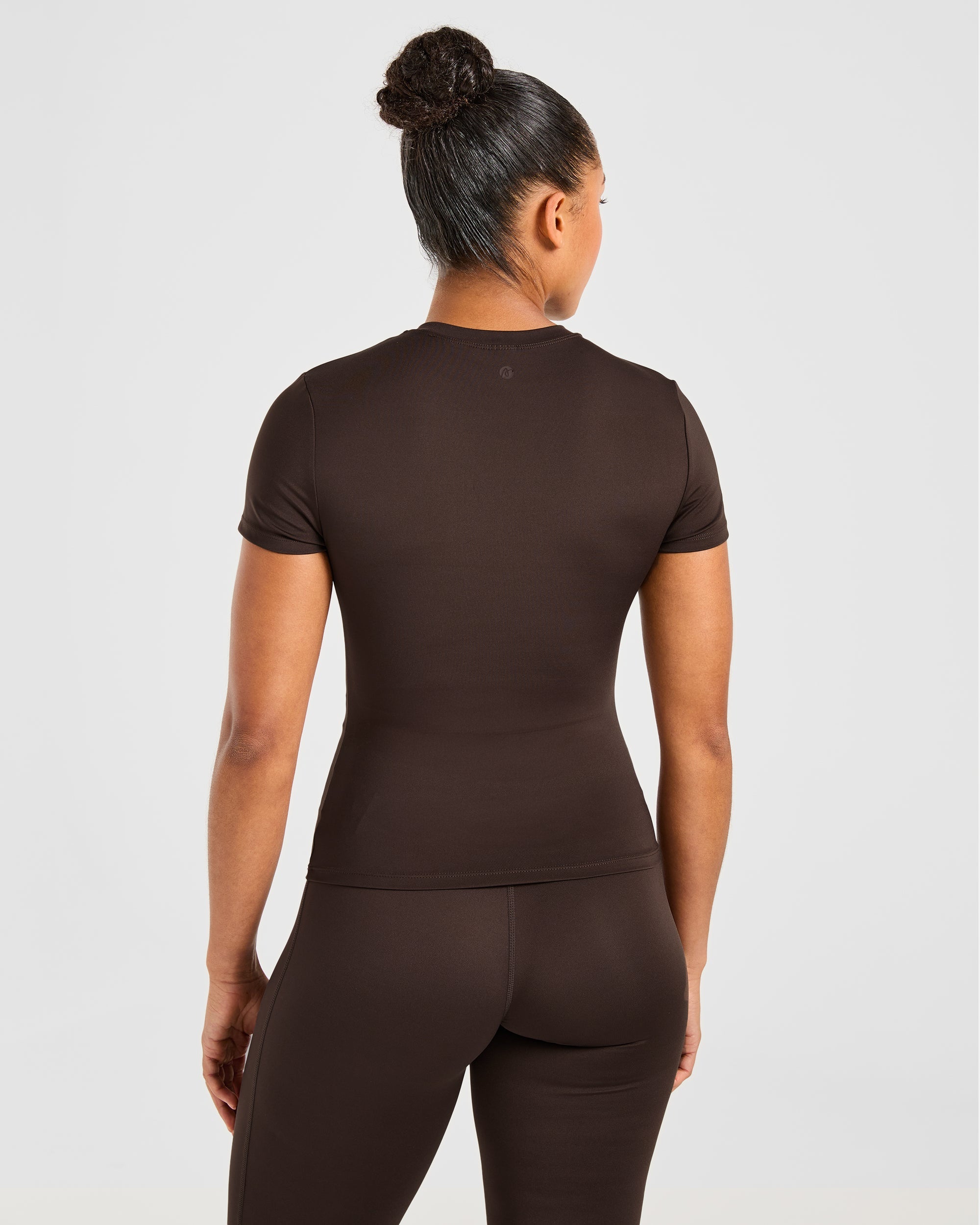 T-shirt Sculpt - Marrone Cacao Profondo