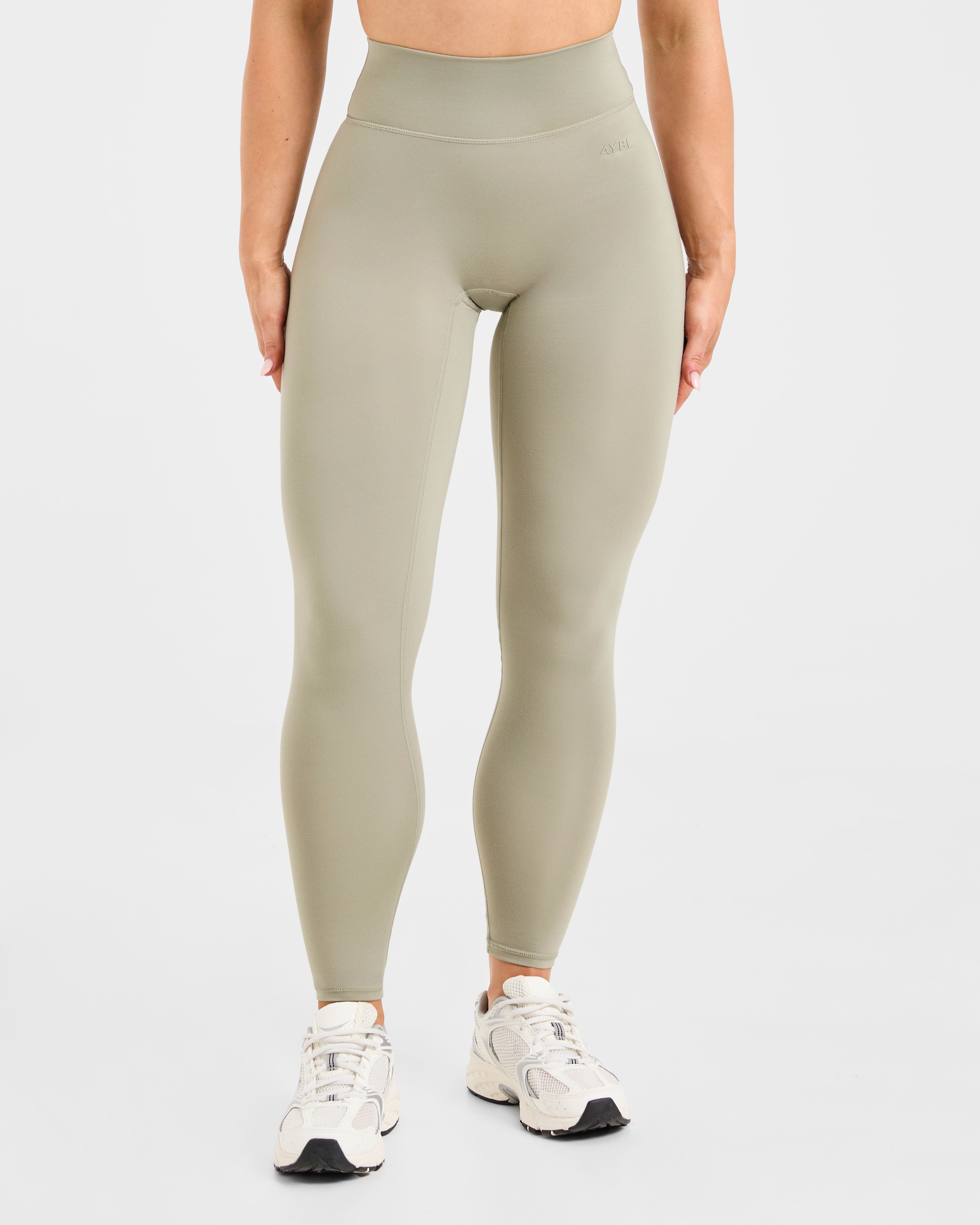 Leggings Fondamentali - Olive Lavorato