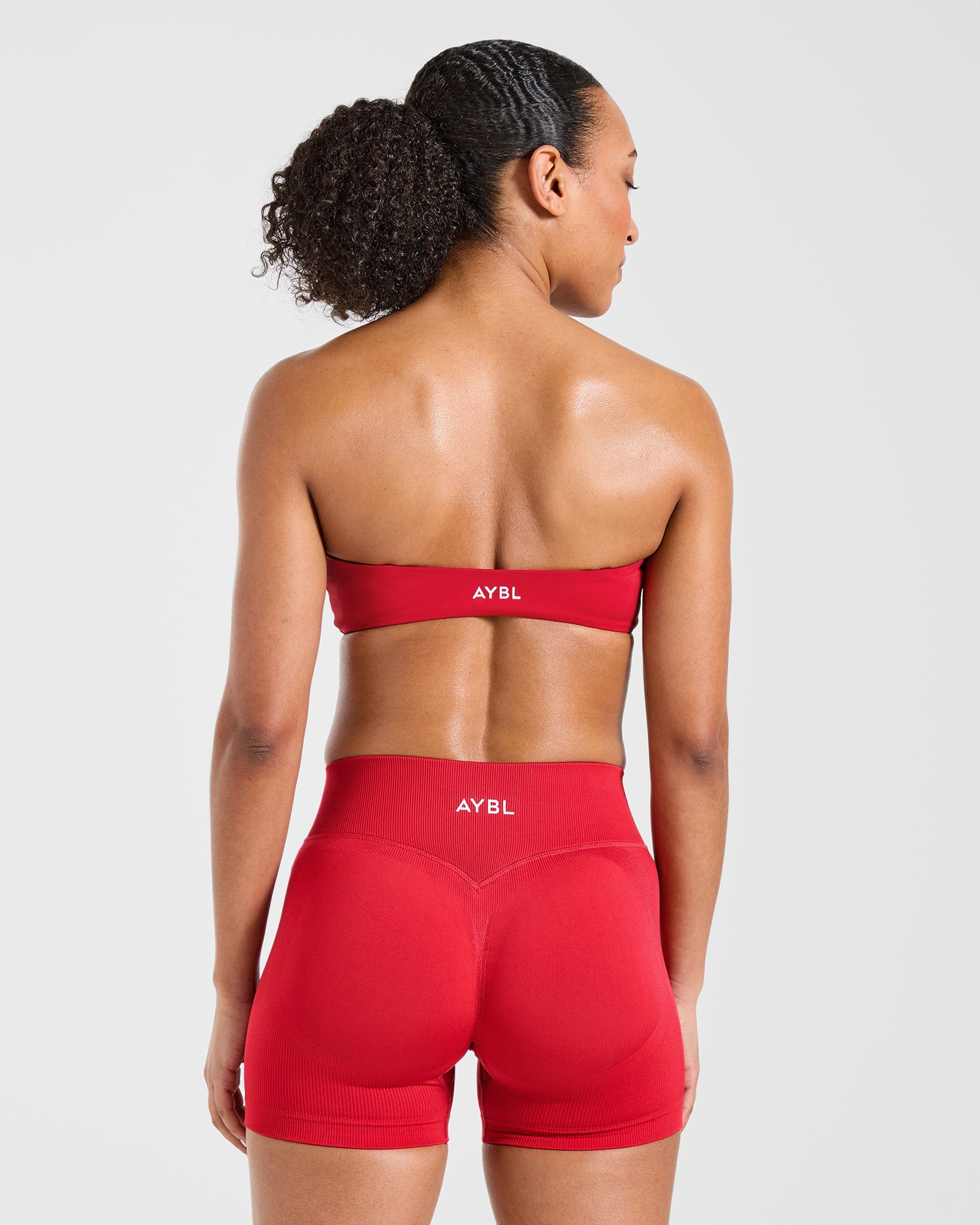 Sports Bra Bandeau Essenziale - Fragola