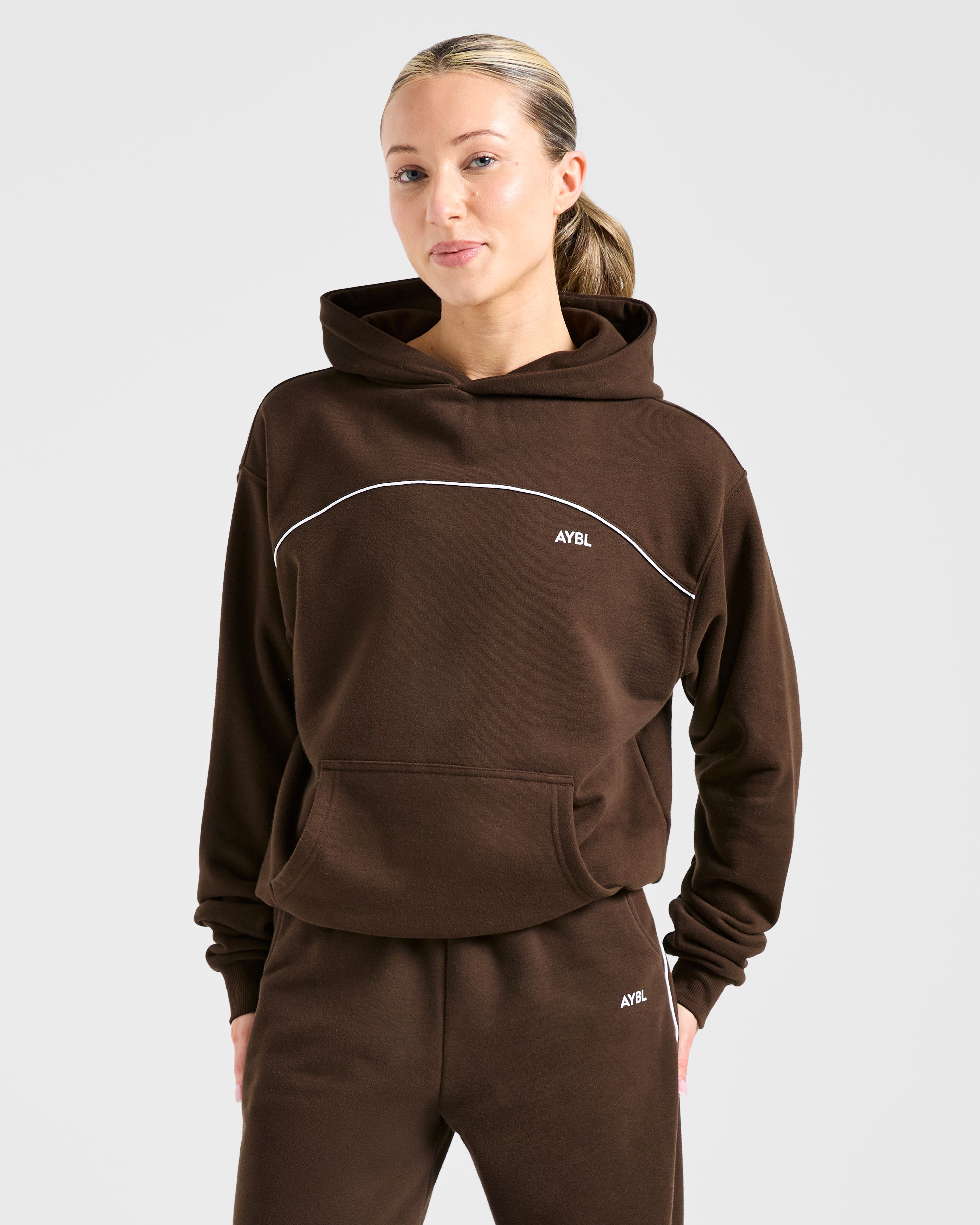 Form Hoodie - Fagiolo di Caffè