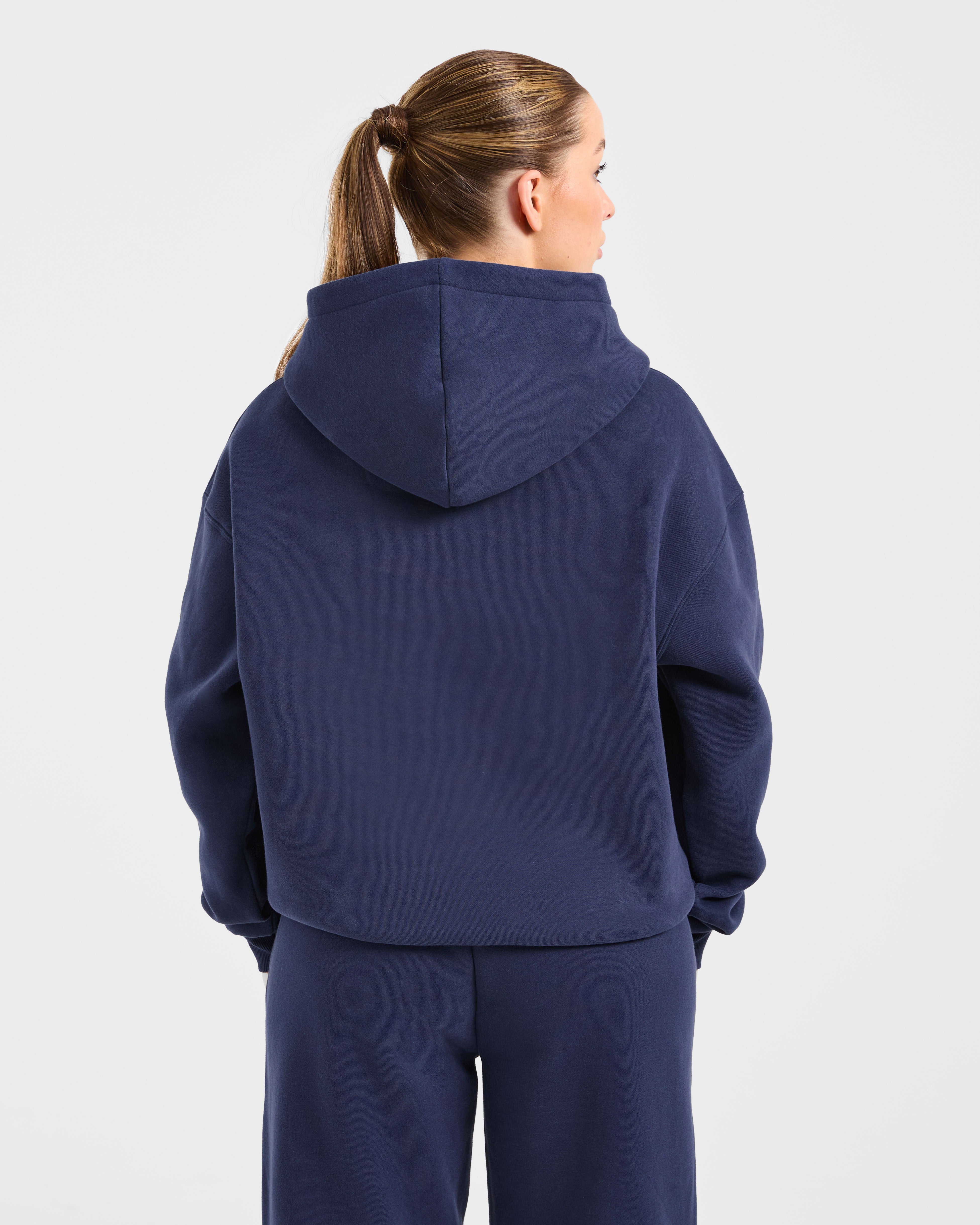 AYBL Sports Outline Felpa Oversized - Navy